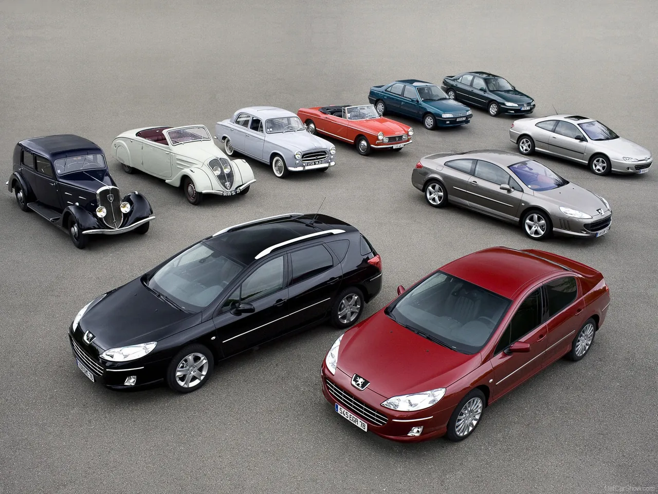 Peugeot 407 (2009) – historie