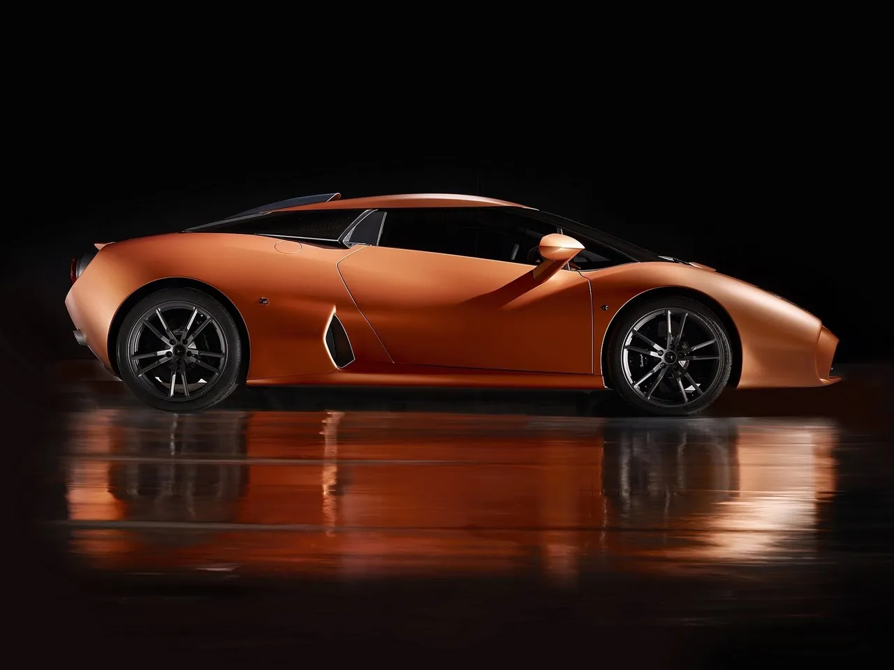 Lamborghini 5-95 Zagato Concept (2014) – boční profil