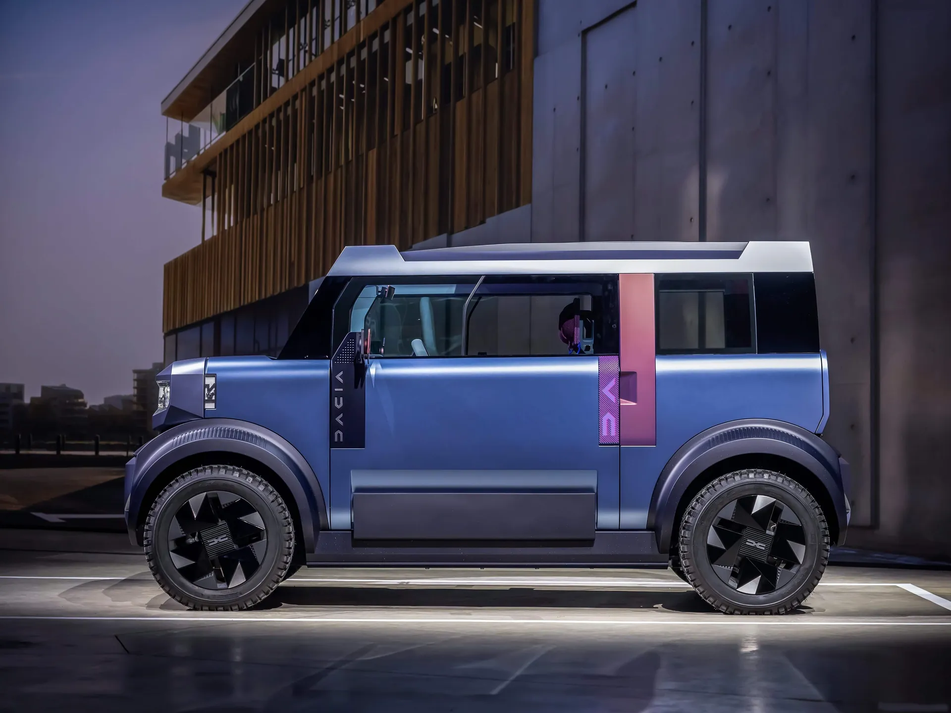 Dacia Hipster Concept (2025) – boční profil