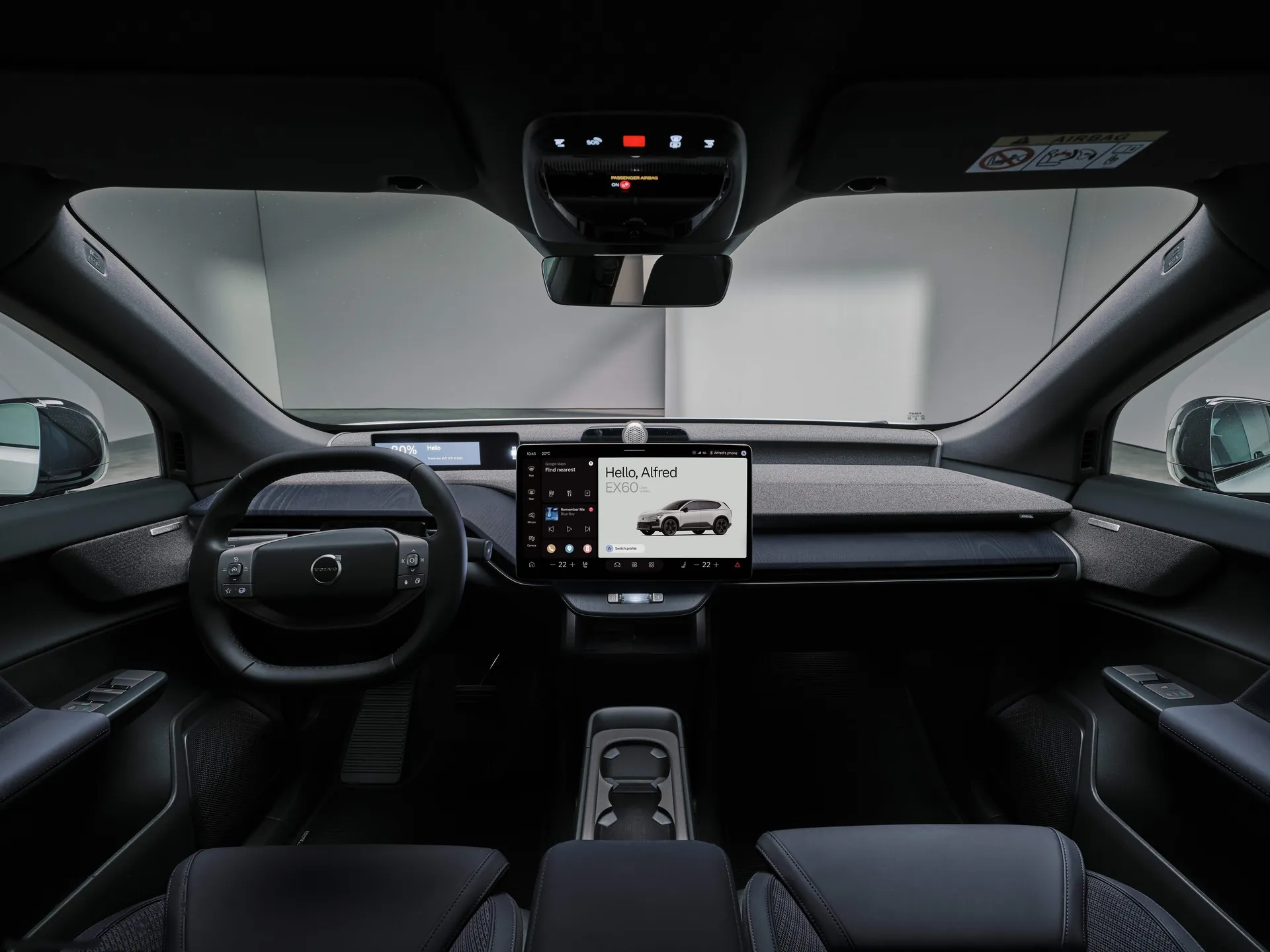 Volvo EX60 Cross Country (2027) – interiér