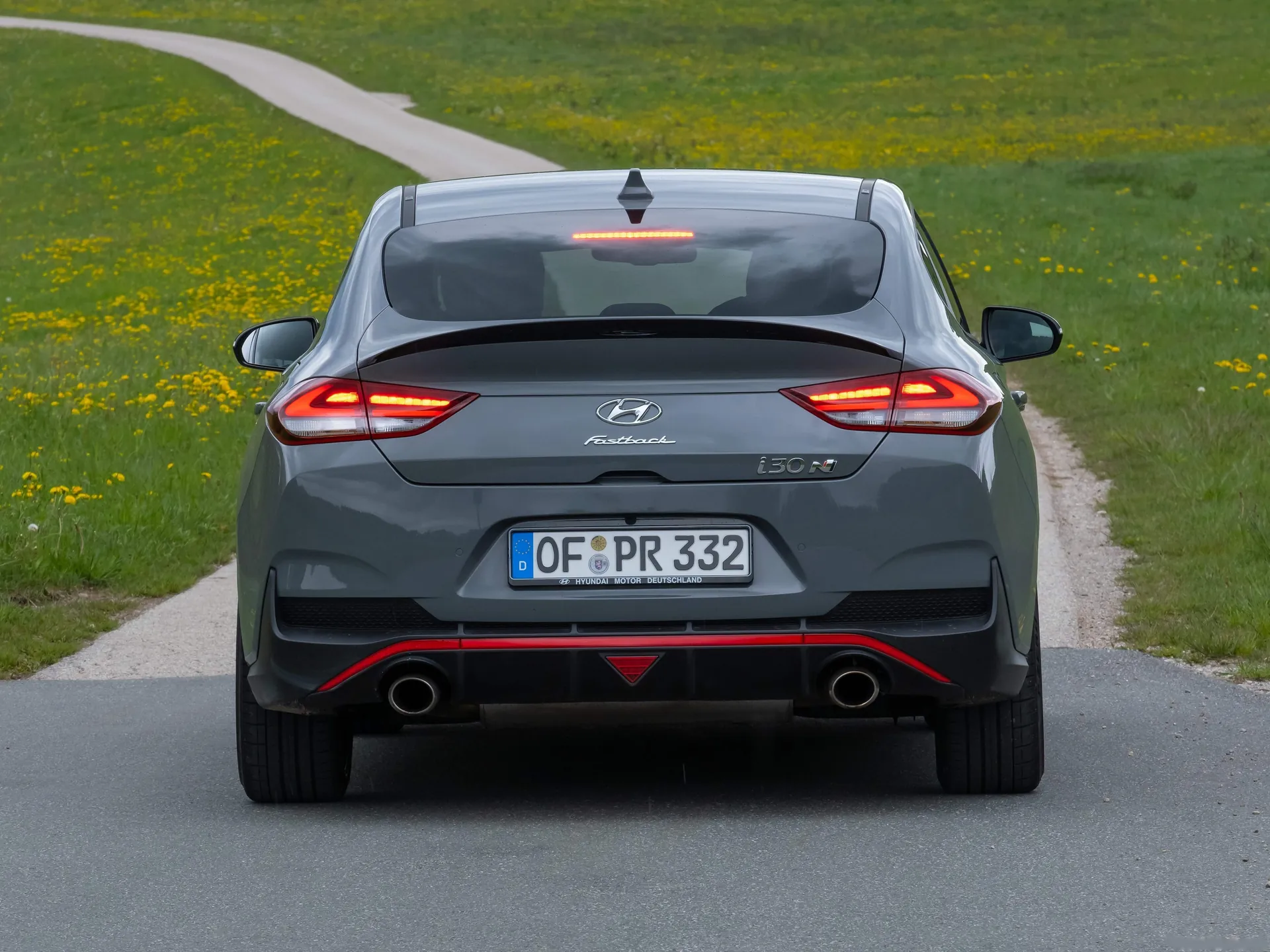 Hyundai i30 Fastback N (2019) – zezadu