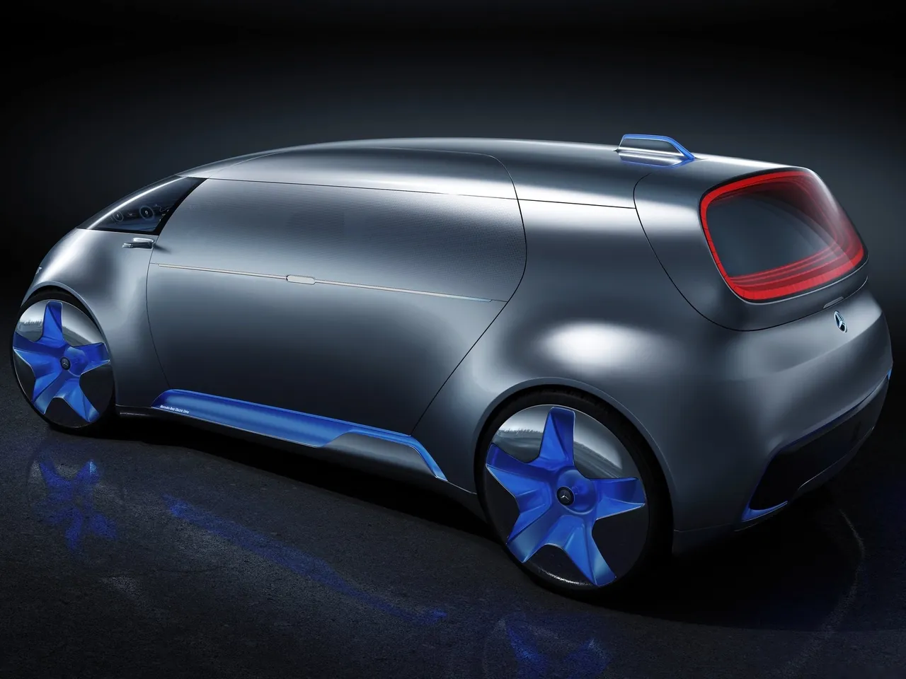Mercedes-Benz Vision Tokyo Concept (2015) – zadní tříčtvrteční pohled