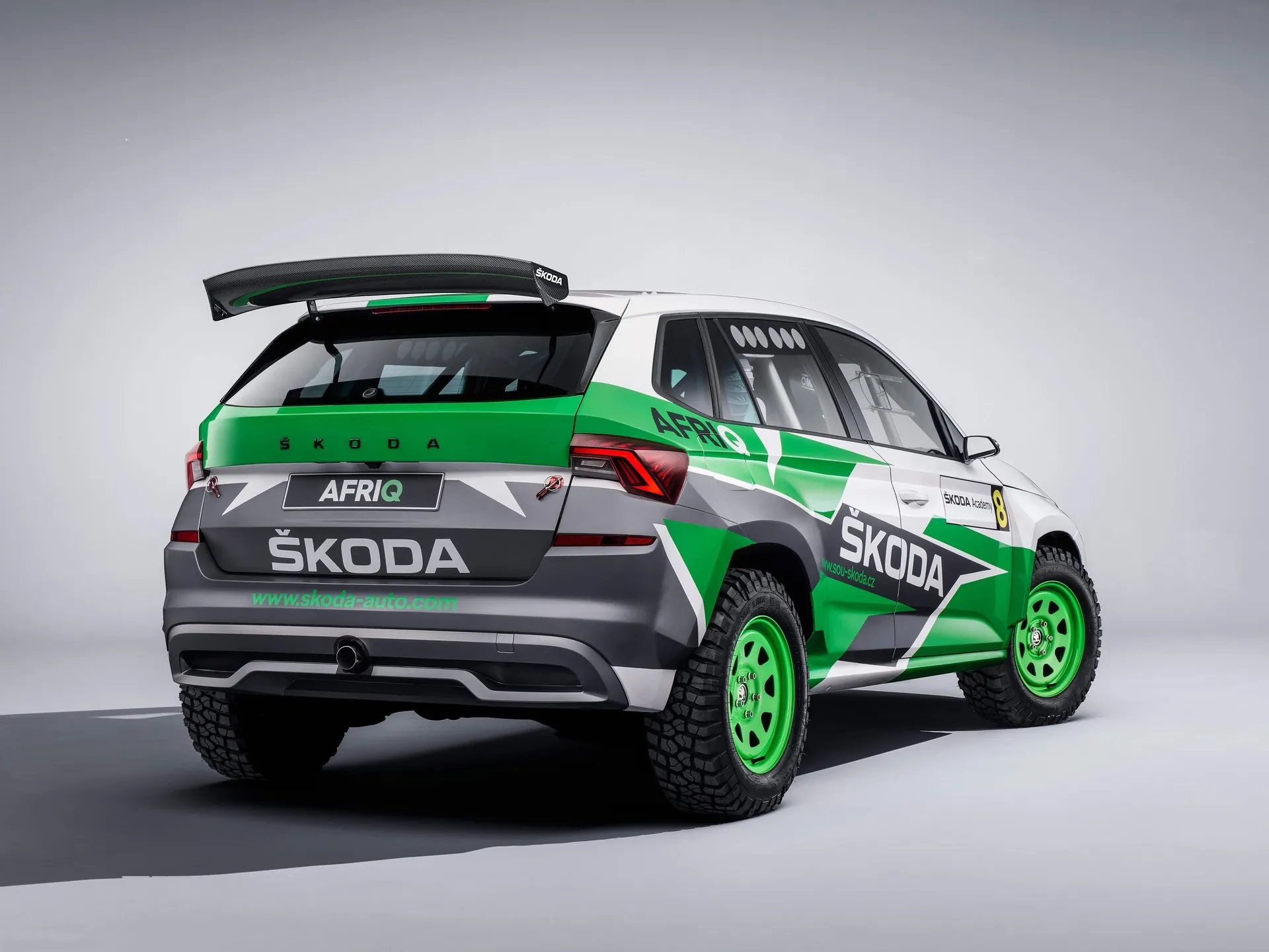 Skoda Afriq Concept (2022) – zadní tříčtvrteční pohled