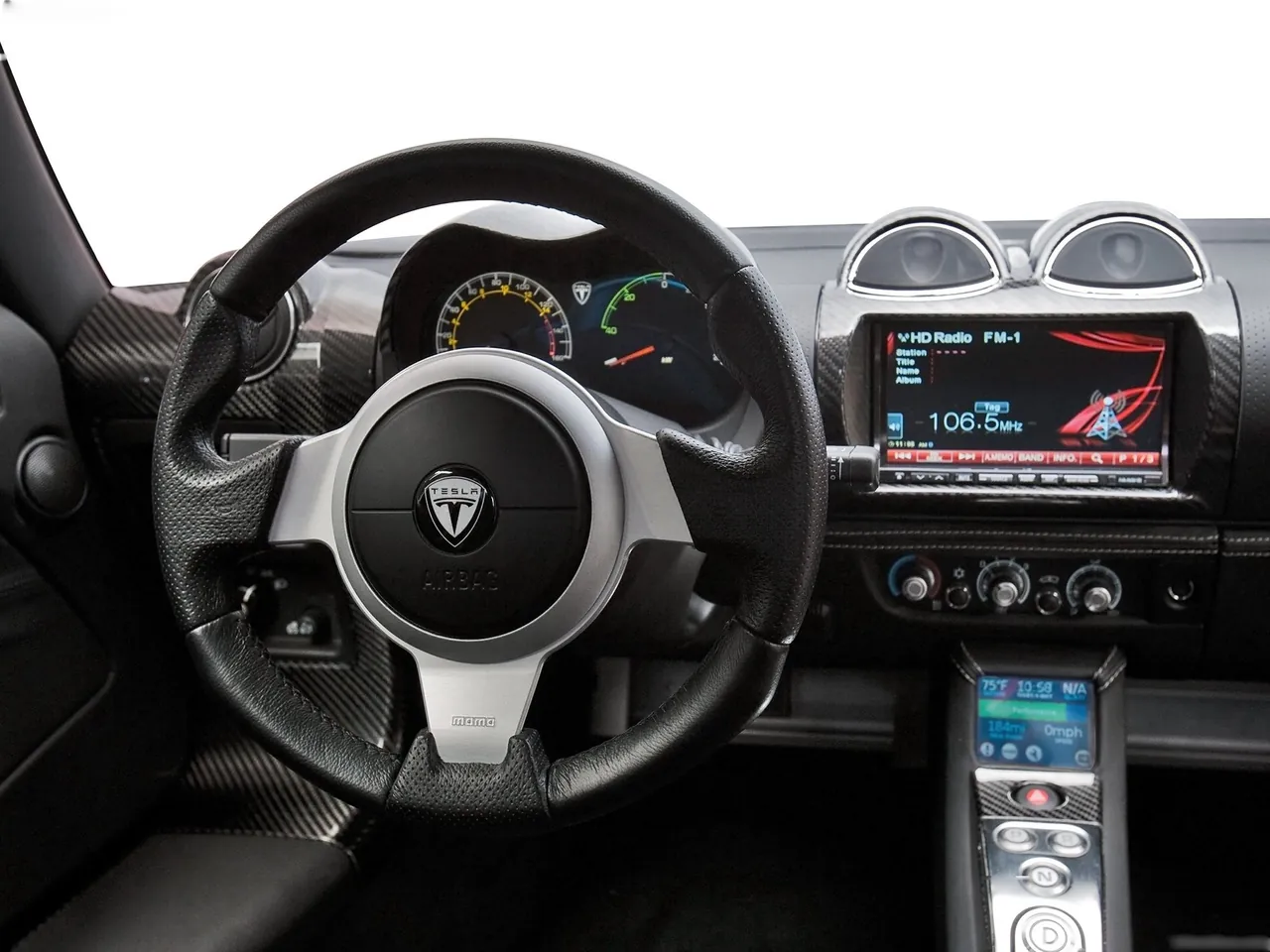 Tesla Roadster 2.5 (2011) – interiér