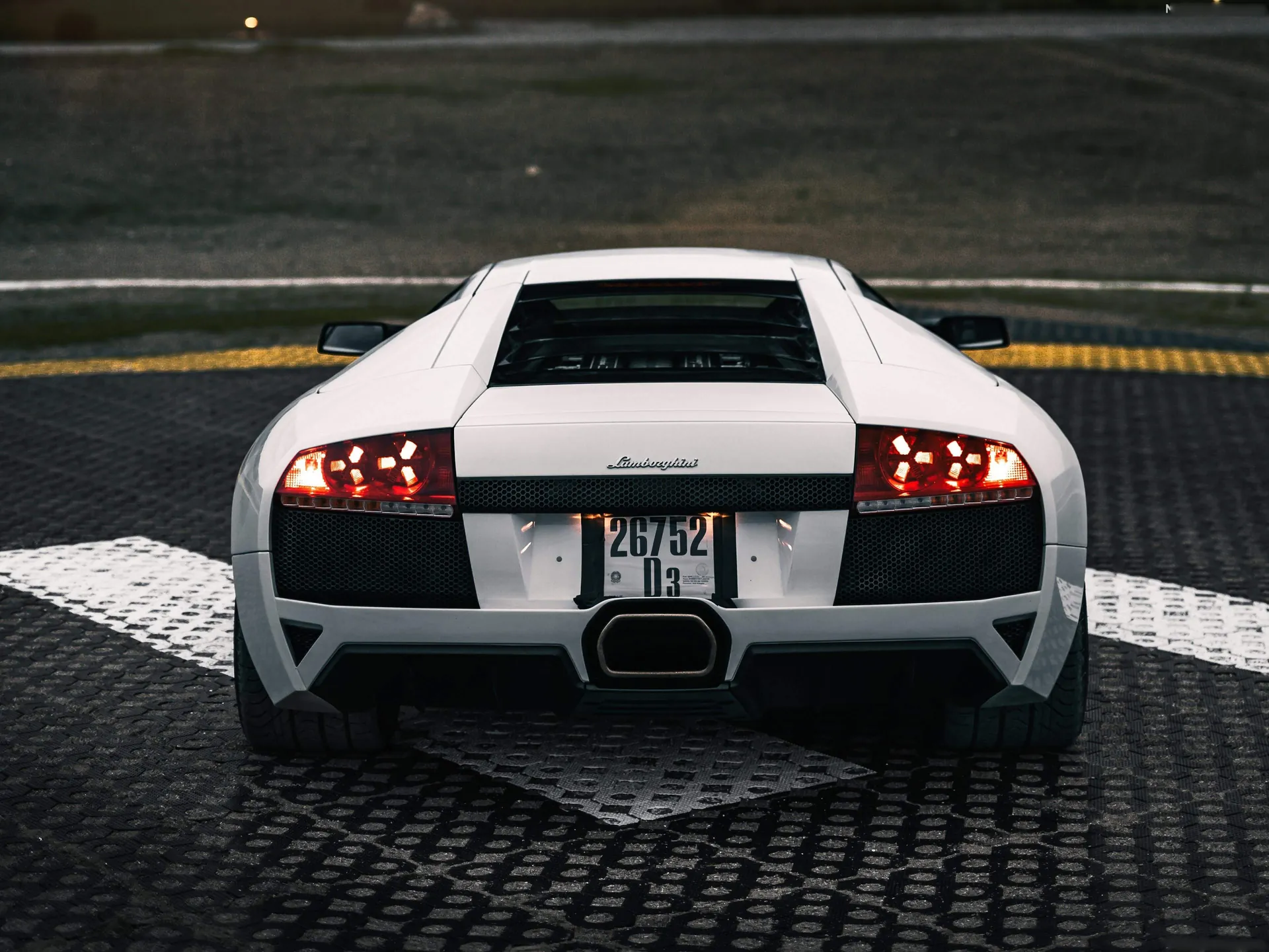 Lamborghini Murcielago LP640 Versace (2007) – zezadu