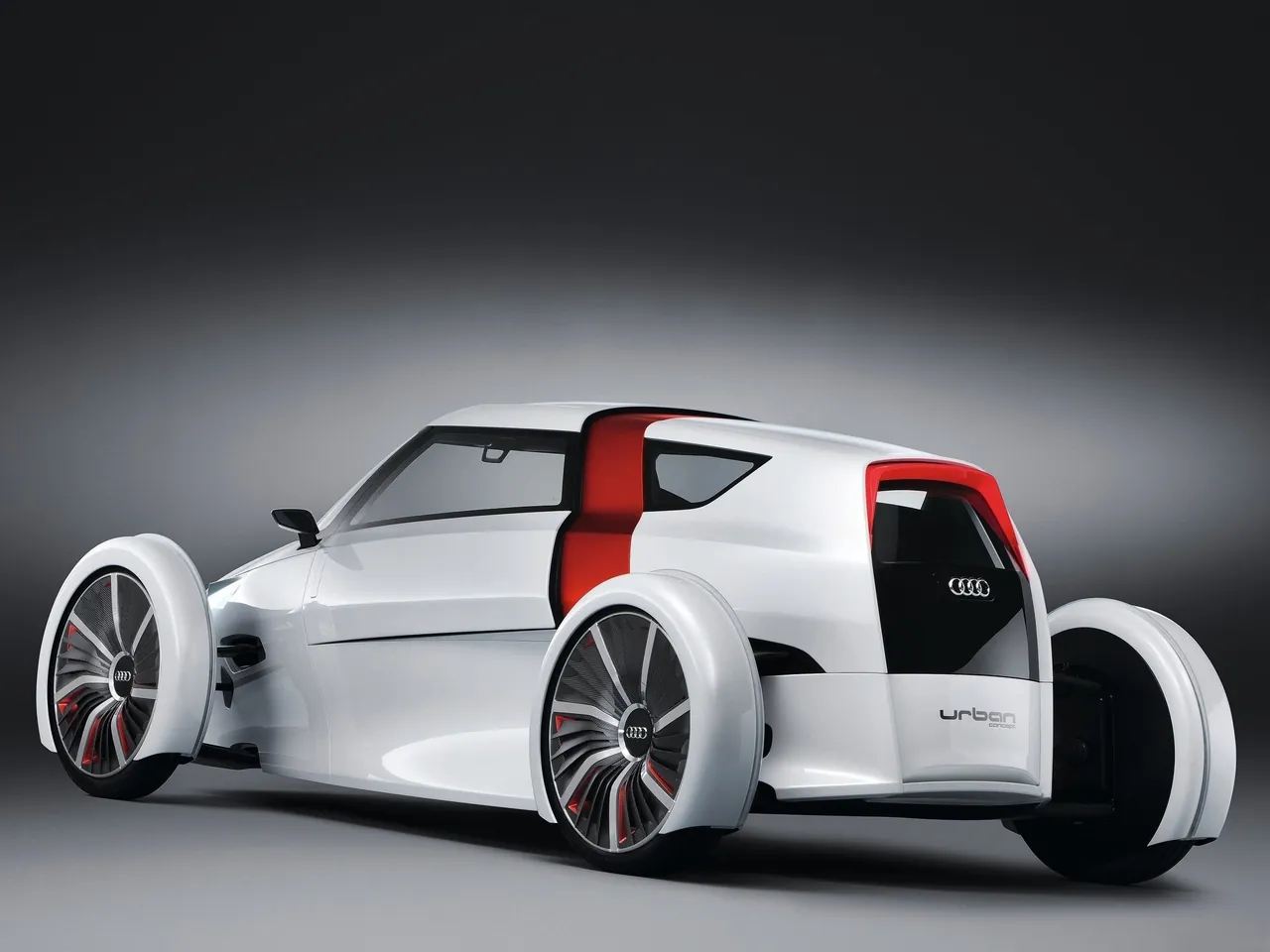 Audi Urban Concept (2011) – zadní tříčtvrteční pohled