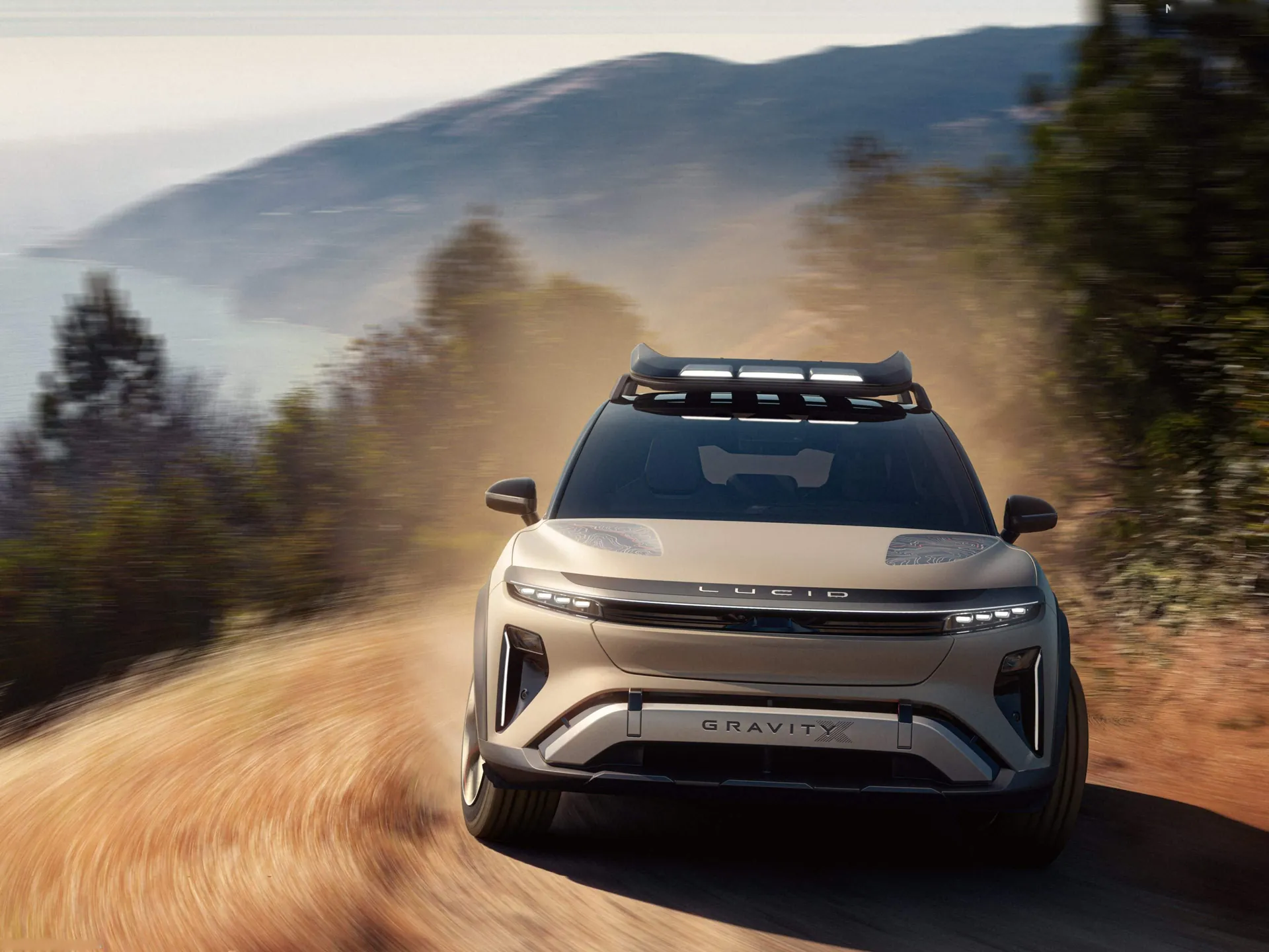 Lucid Gravity X Concept (2025) – zepředu