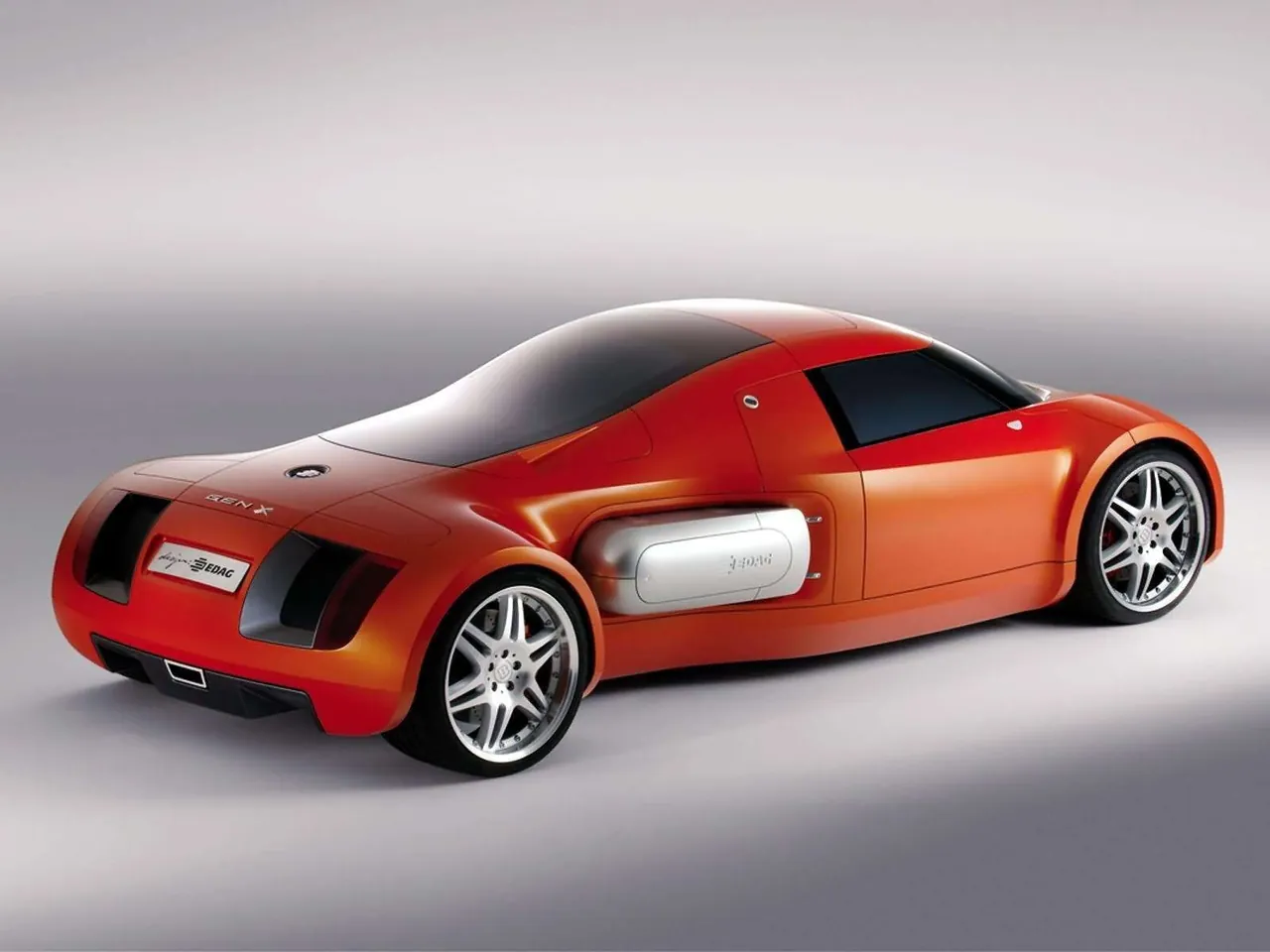 EDAG genX Concept (2004) – zadní tříčtvrteční pohled