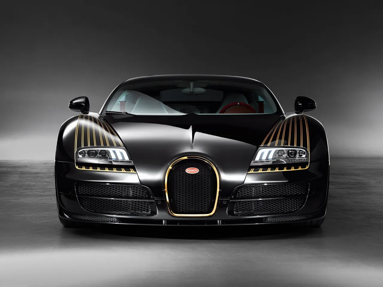 Bugatti Veyron Black Bess (2014) – zepředu