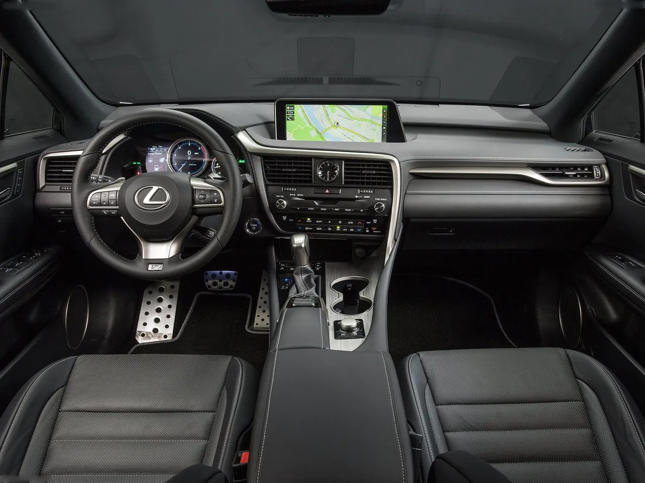 Lexus RX 450h F Sport (2016) – interiér