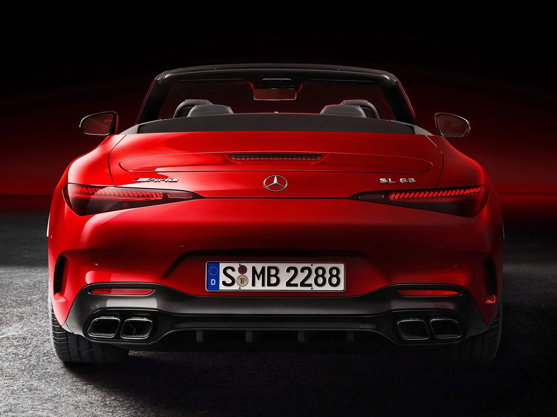 Mercedes-Benz SL 63 AMG (2022) - Rear