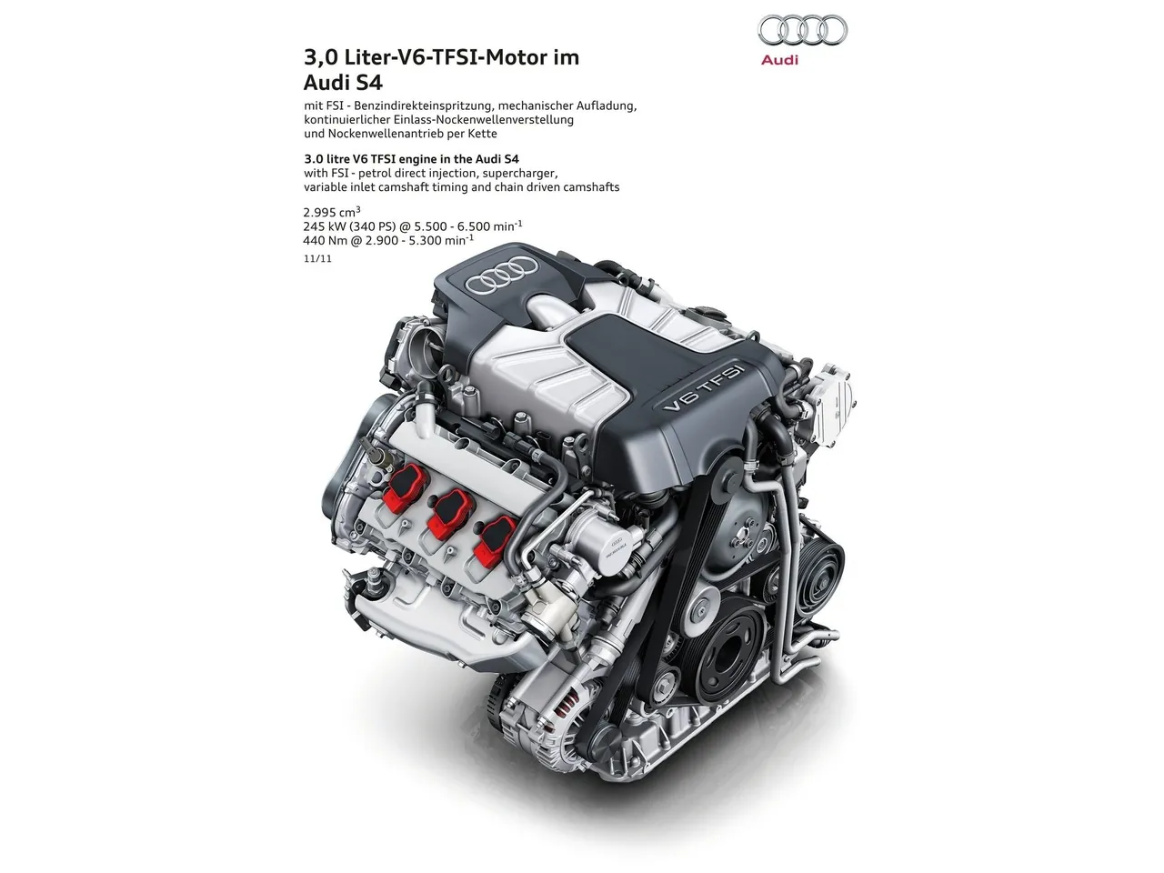 Audi S4 (2013) – motor