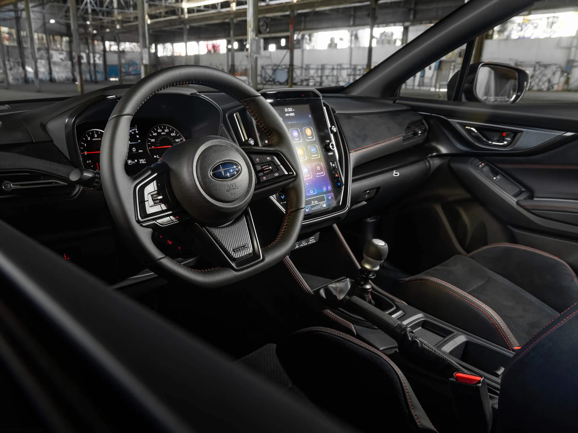 Subaru WRX GD25 (2027) – interiér