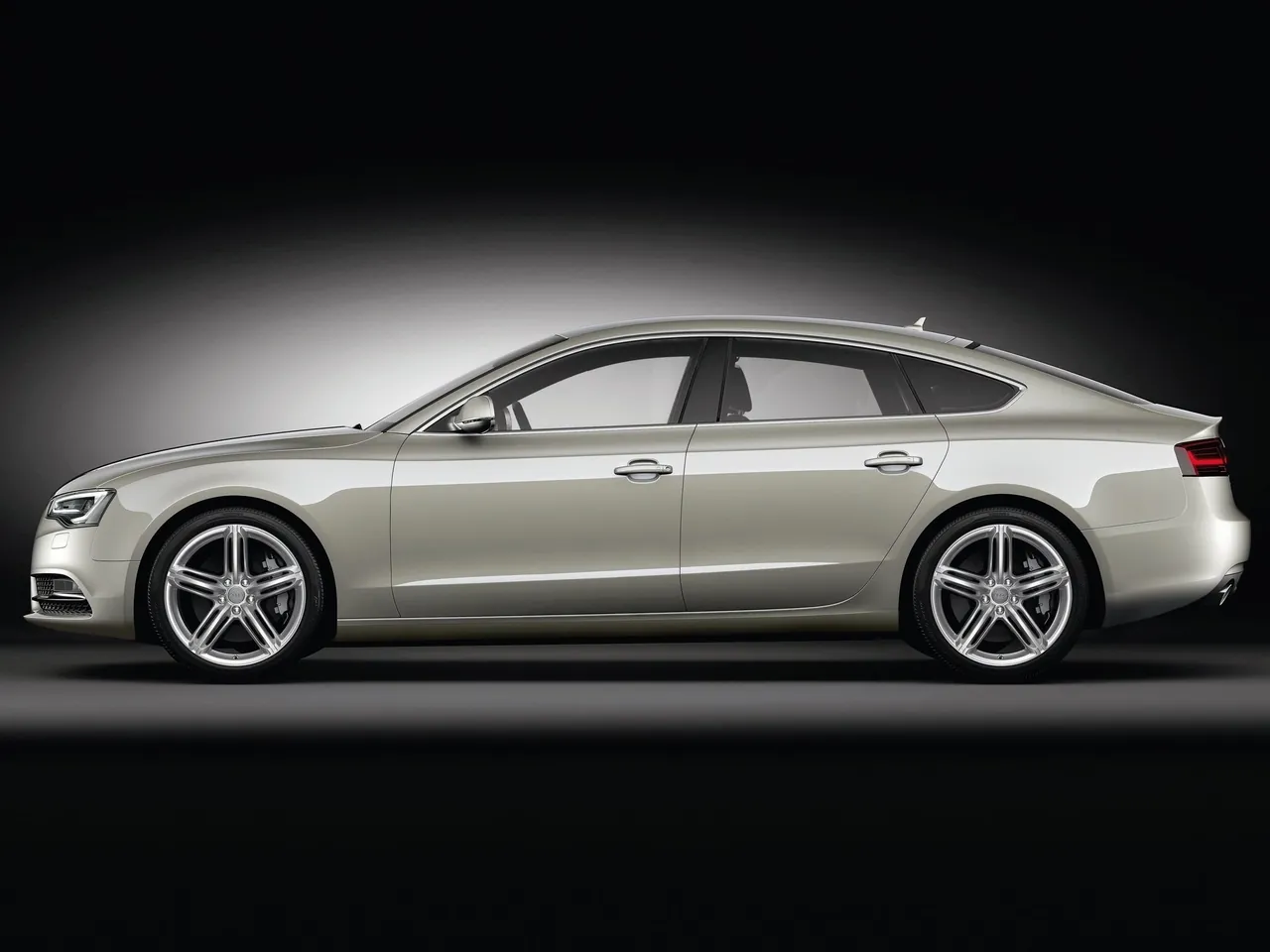 Audi A5 Sportback (2012) – boční profil