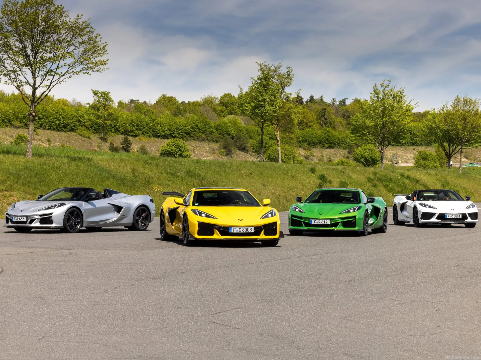 Chevrolet Corvette Z06 [EU] (2026) – skupinový snímek