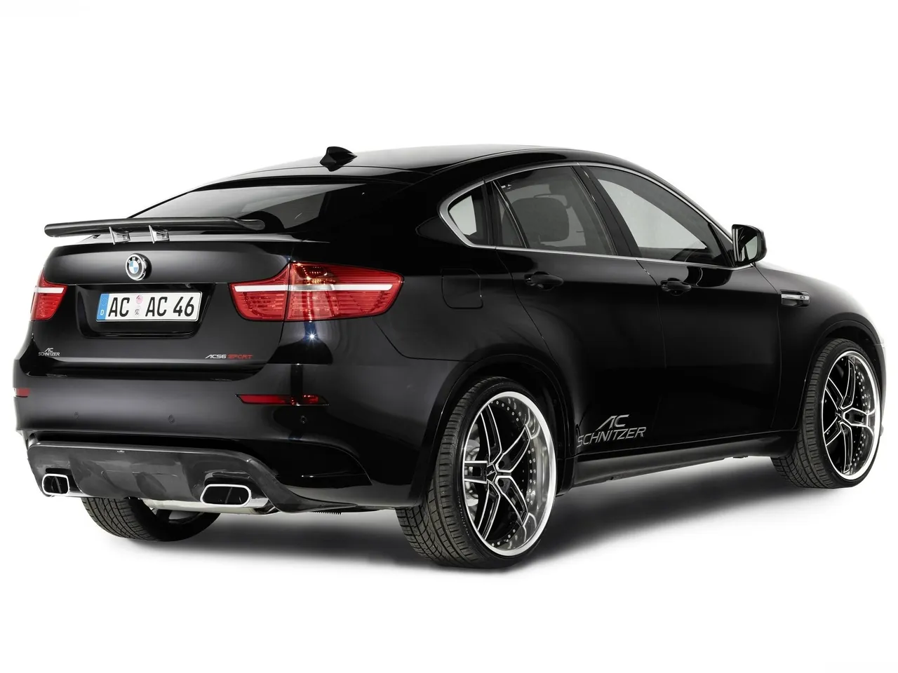 AC Schnitzer BMW X6 M (2010) – zadní tříčtvrteční pohled
