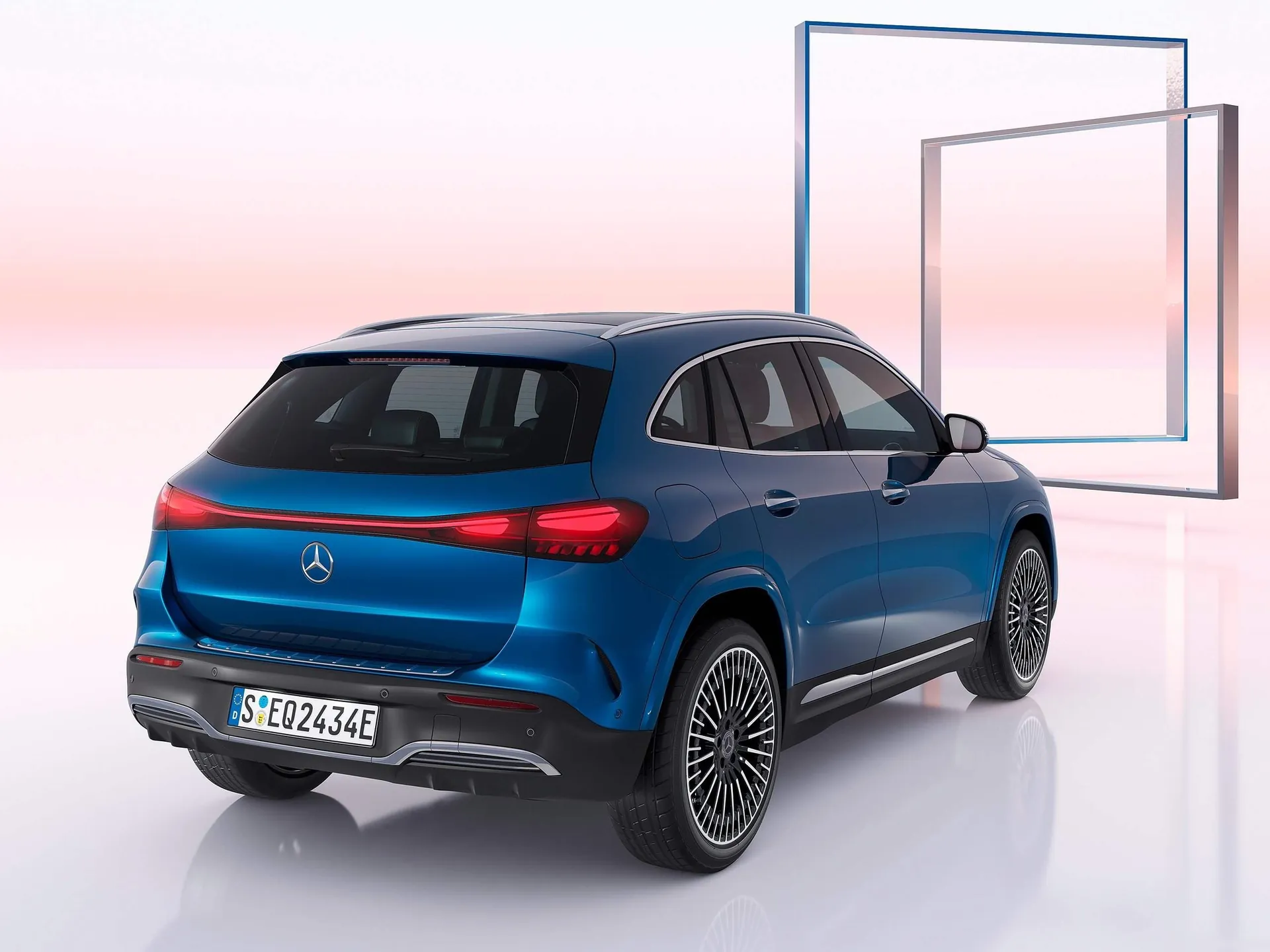 Mercedes-Benz EQA (2024) - Rear Three-Quarter
