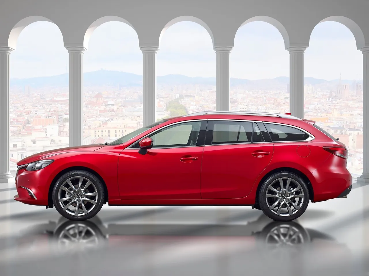 Mazda 6 Wagon (2015) – boční profil