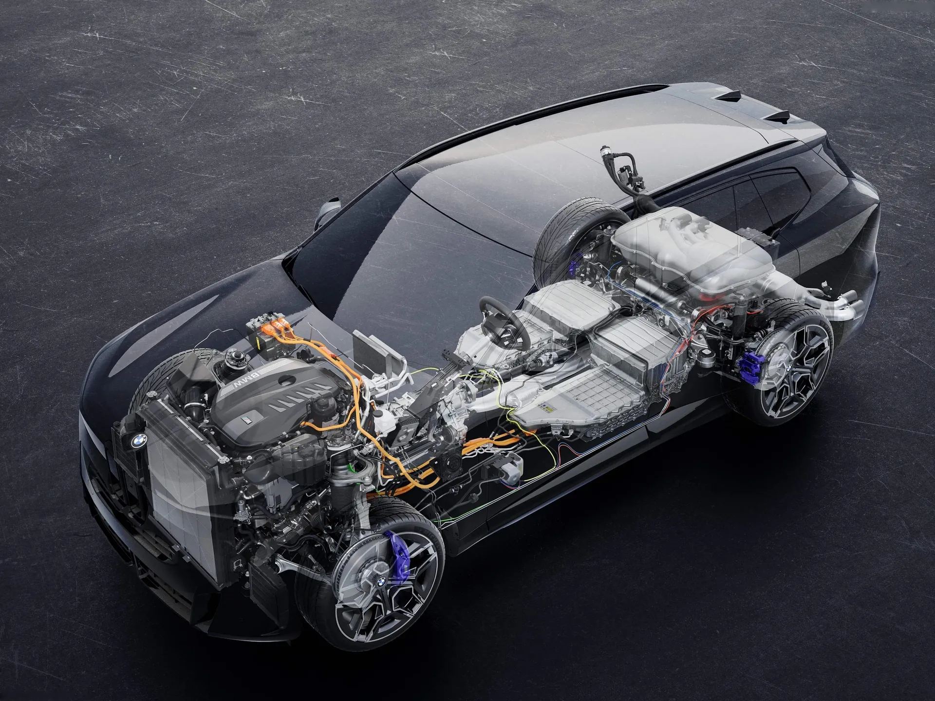 BMW X5 M60e (2027) – technika