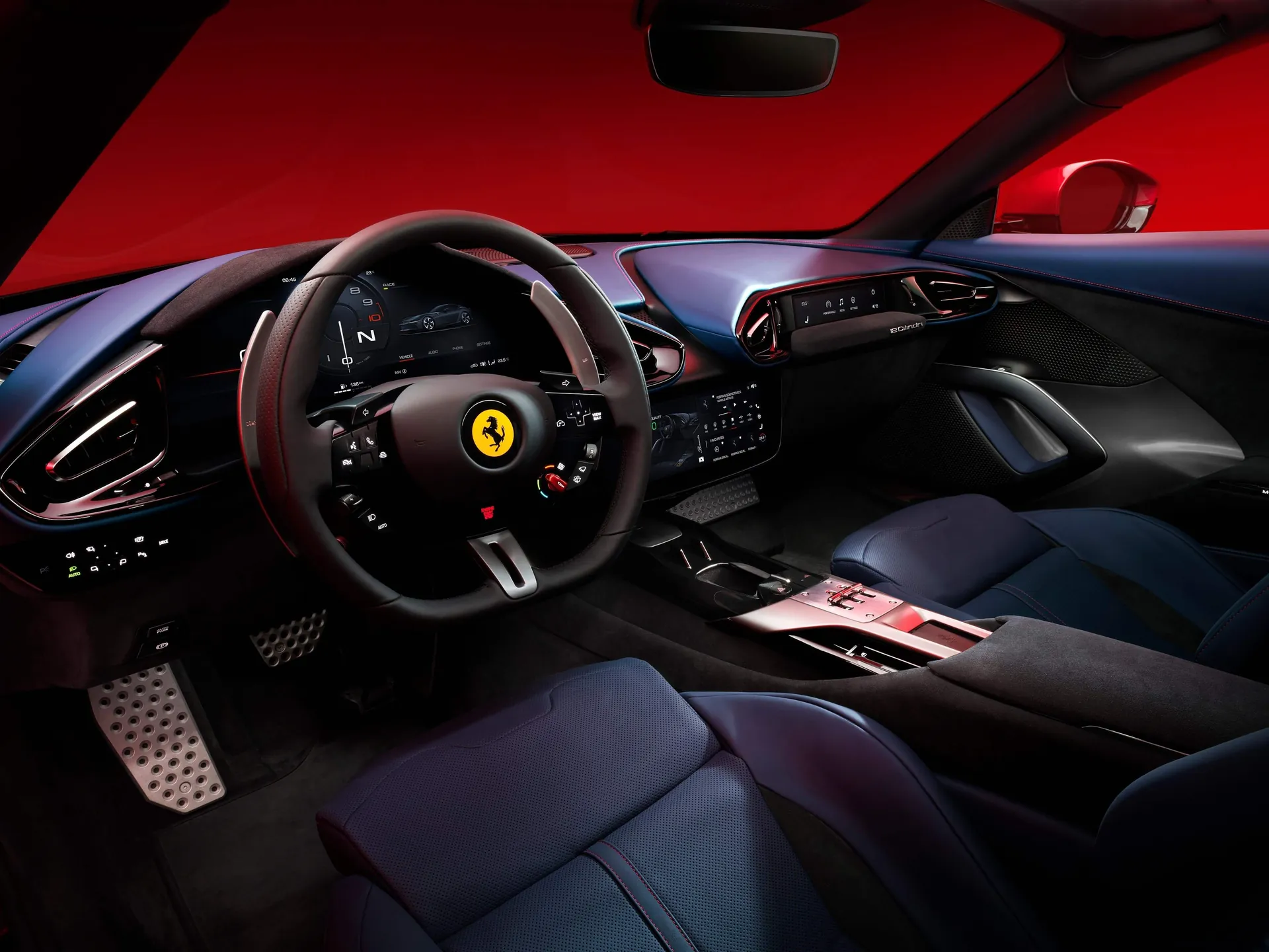 Ferrari 12Cilindri (2025) – interiér