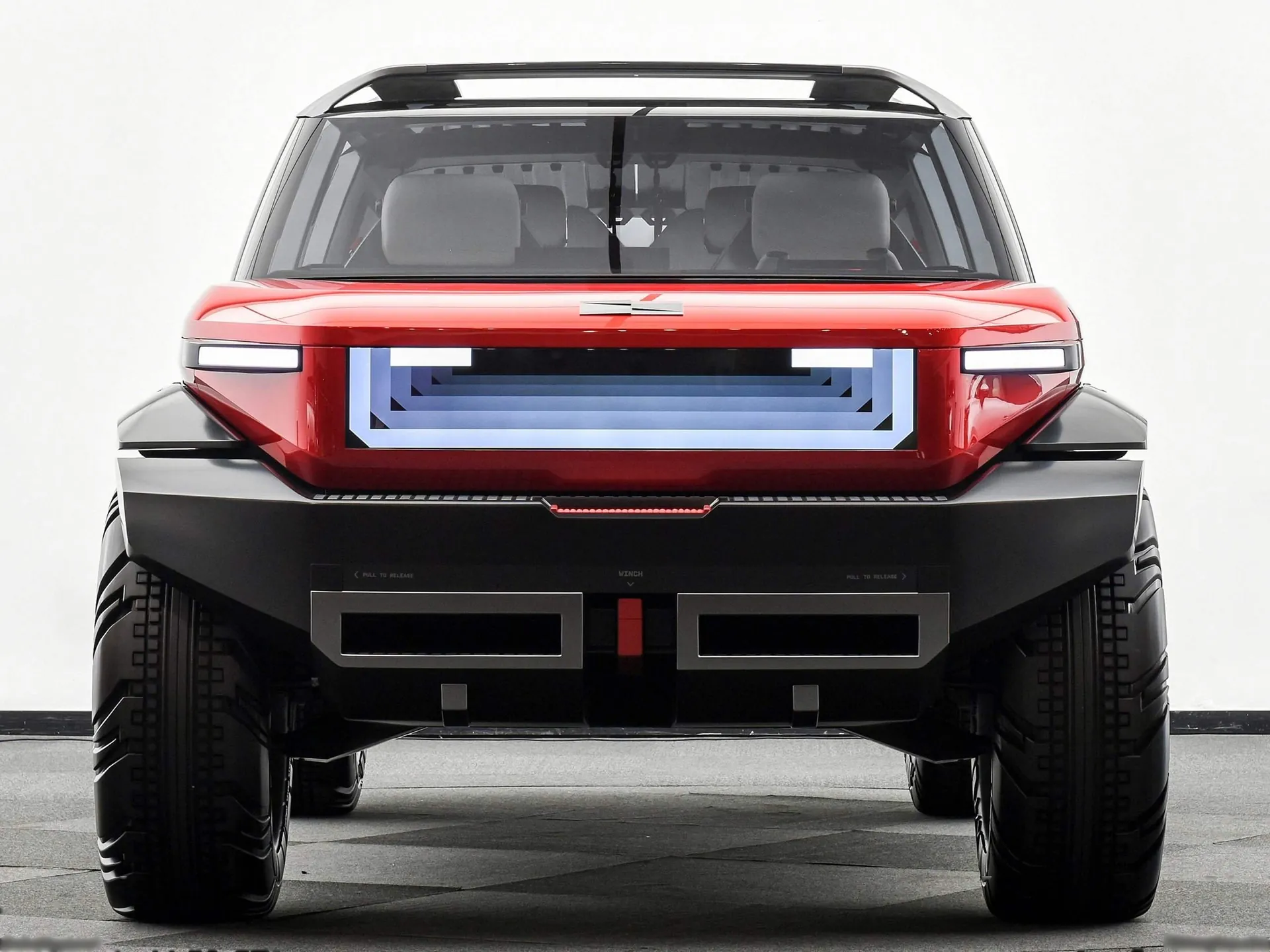 BAIC Beijing Off-road ELMT Max Concept (2025) – zepředu