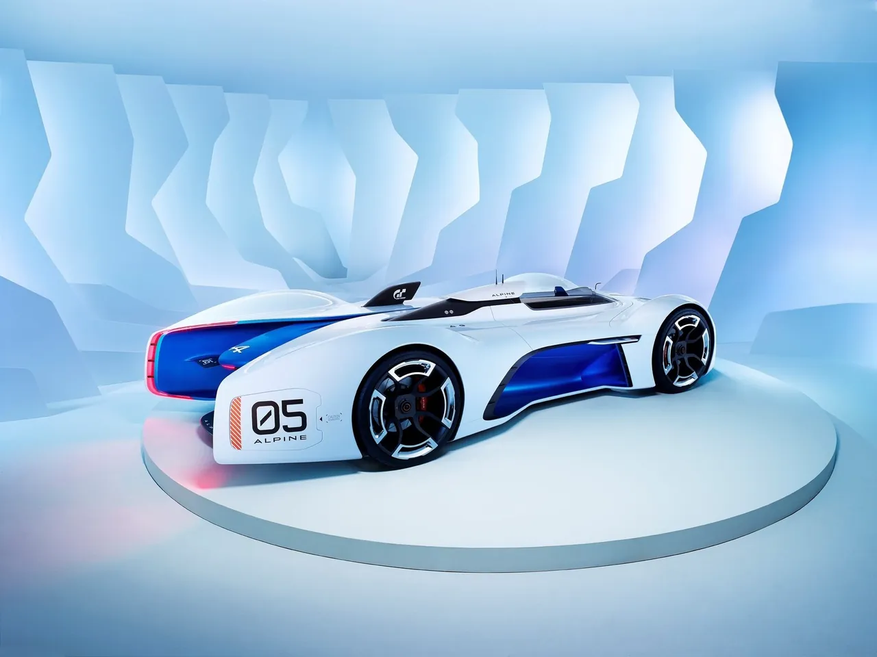 Alpine Vision Gran Turismo Concept (2015) – zadní tříčtvrteční pohled