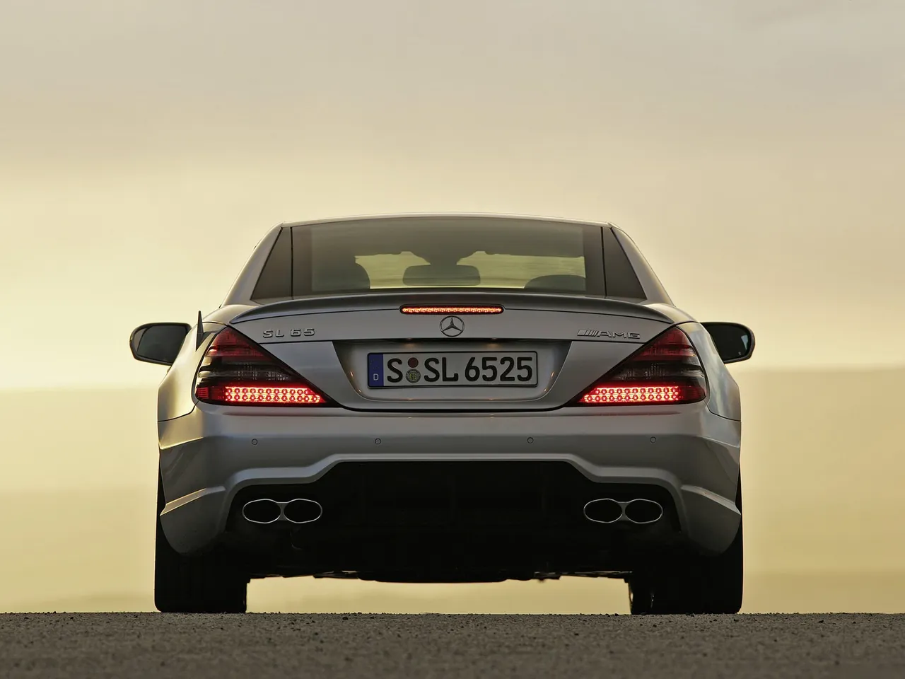 Mercedes-Benz SL65 AMG (2009) - Rear