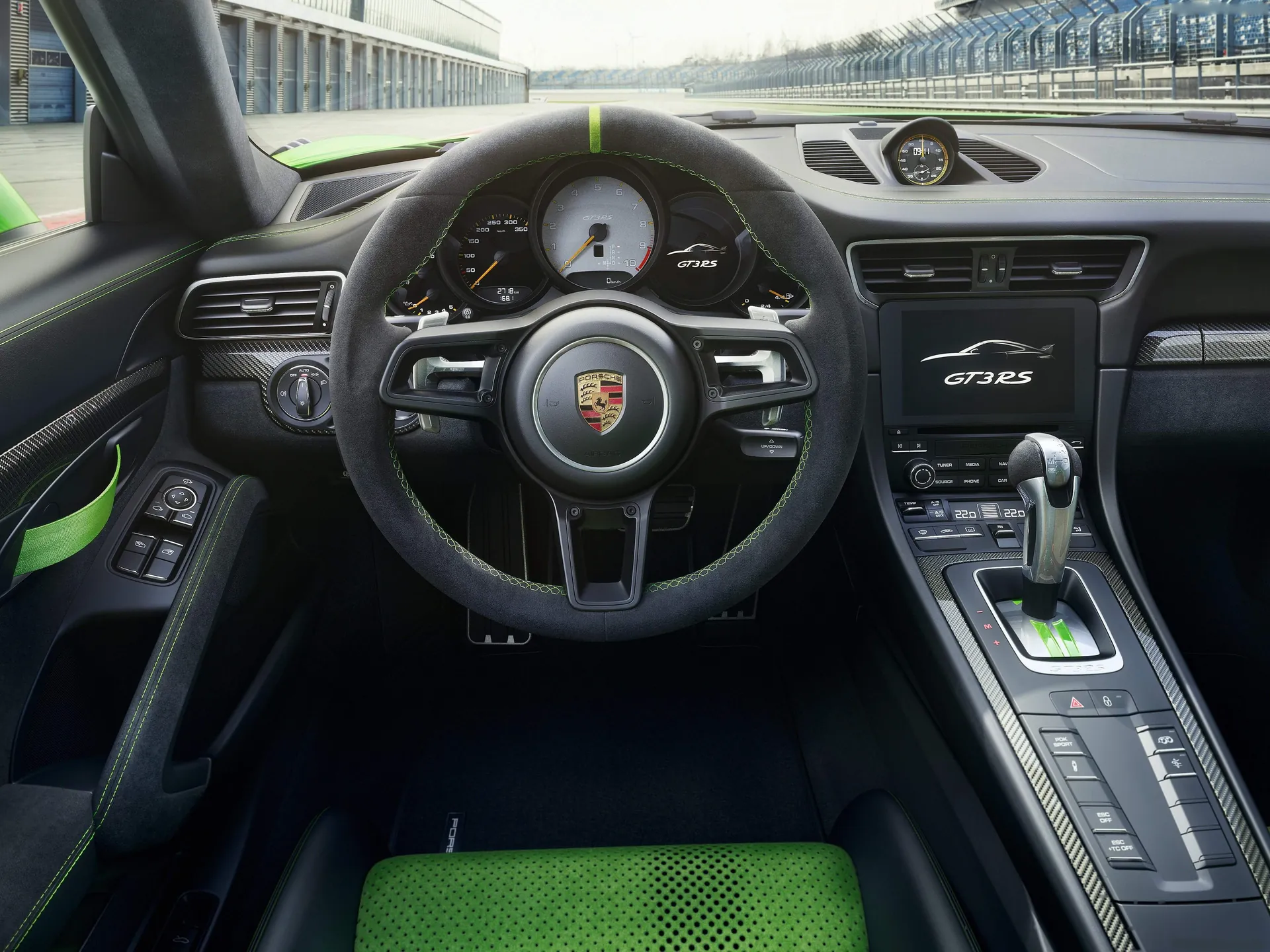 Porsche 911 GT3 RS (2019) – interiér