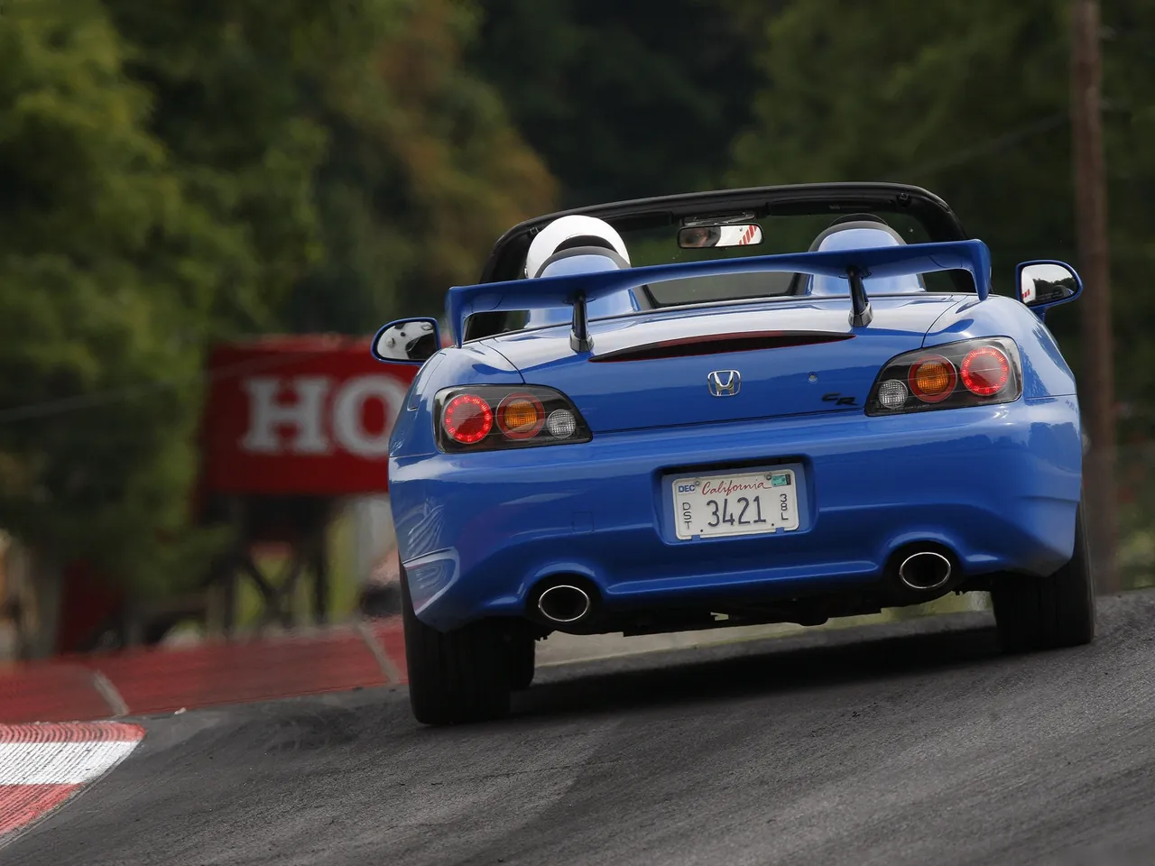 Honda S2000 CR (2008) – zezadu