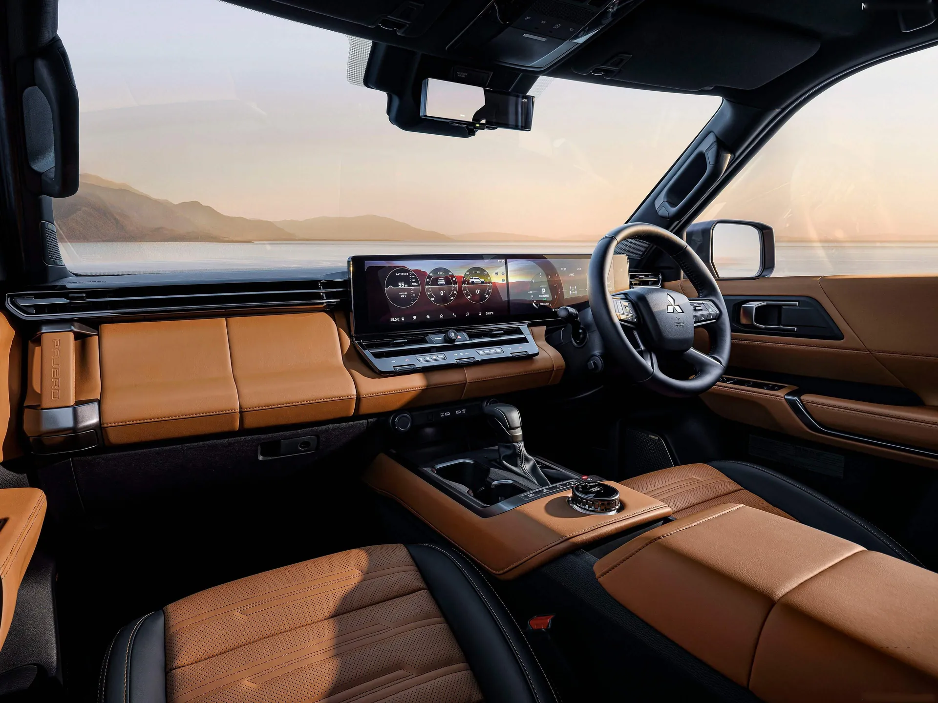 Mitsubishi Pajero (2027) – interiér