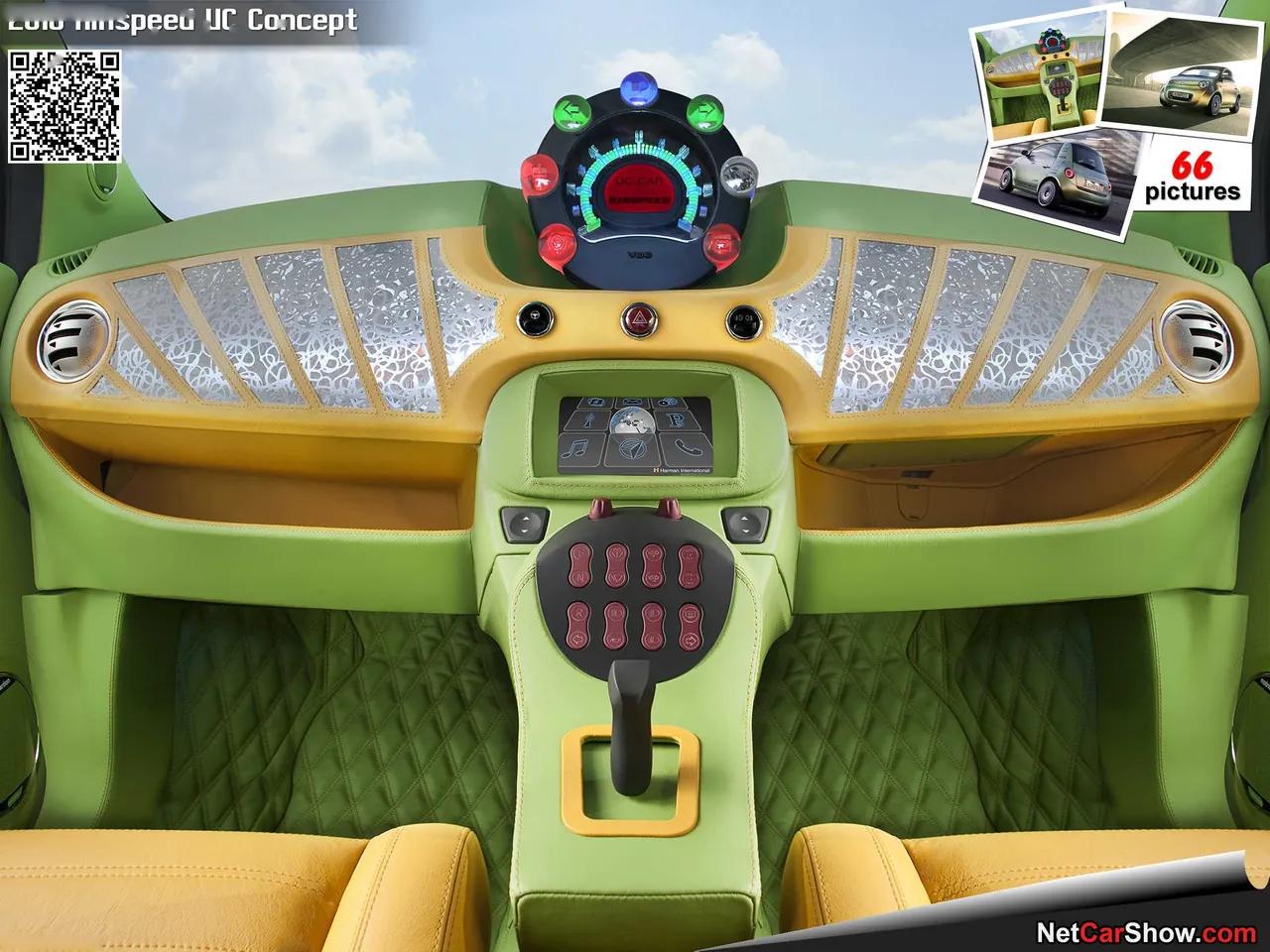 Rinspeed UC Concept (2010) – interiér