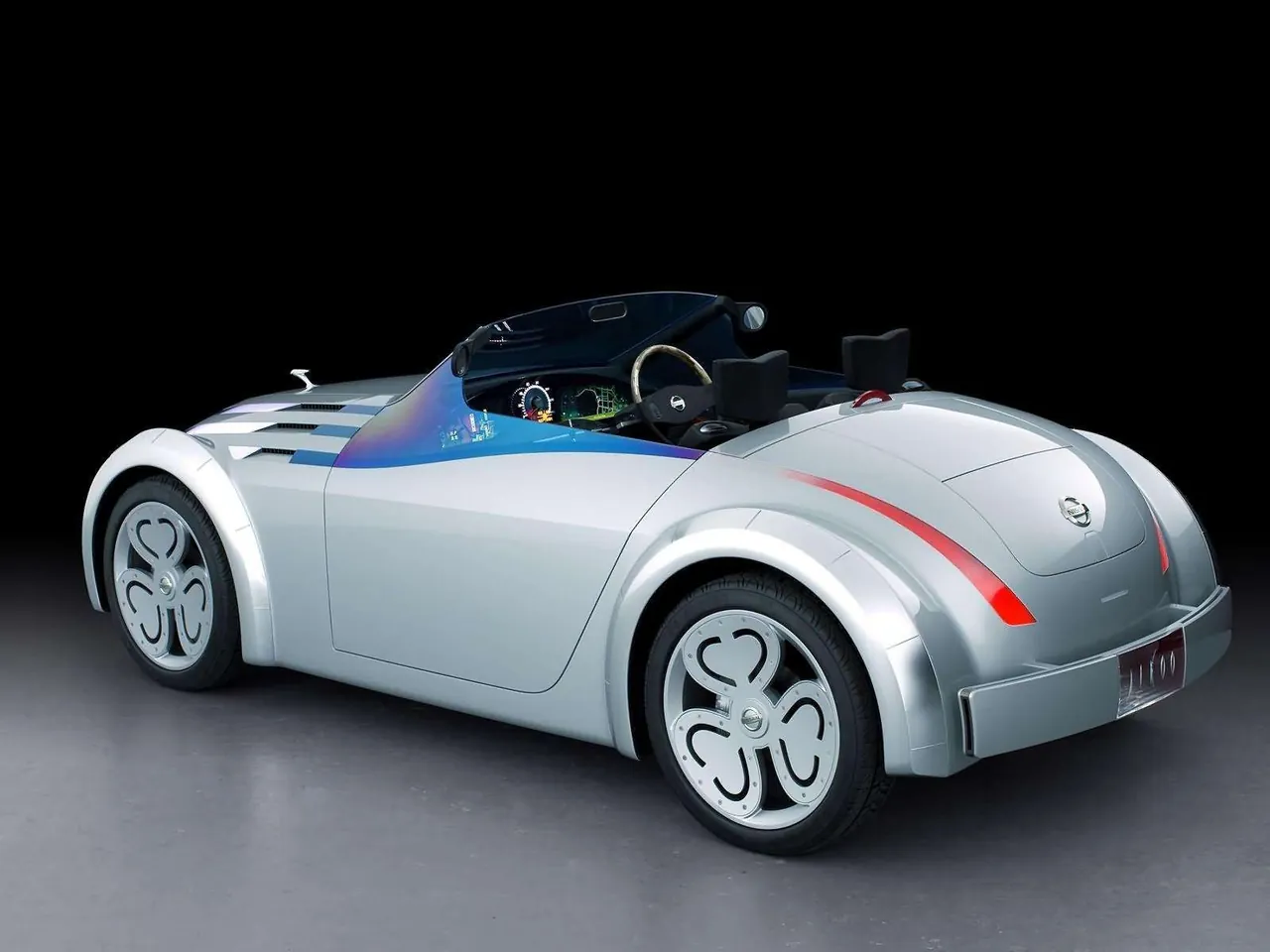 Nissan Jikoo Concept (2003) – zadní tříčtvrteční pohled