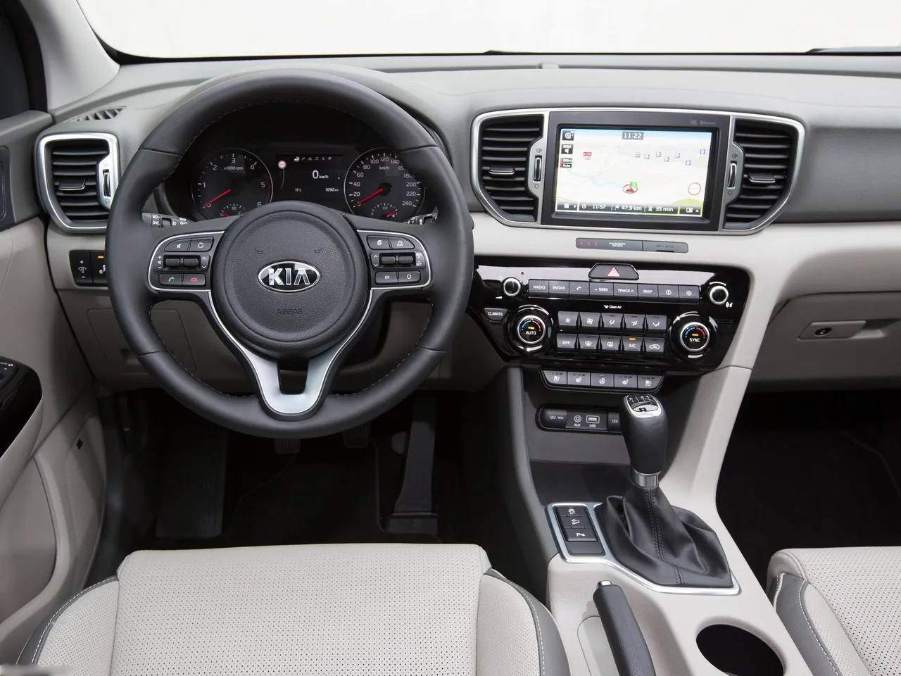 Kia Sportage (2016) – interiér
