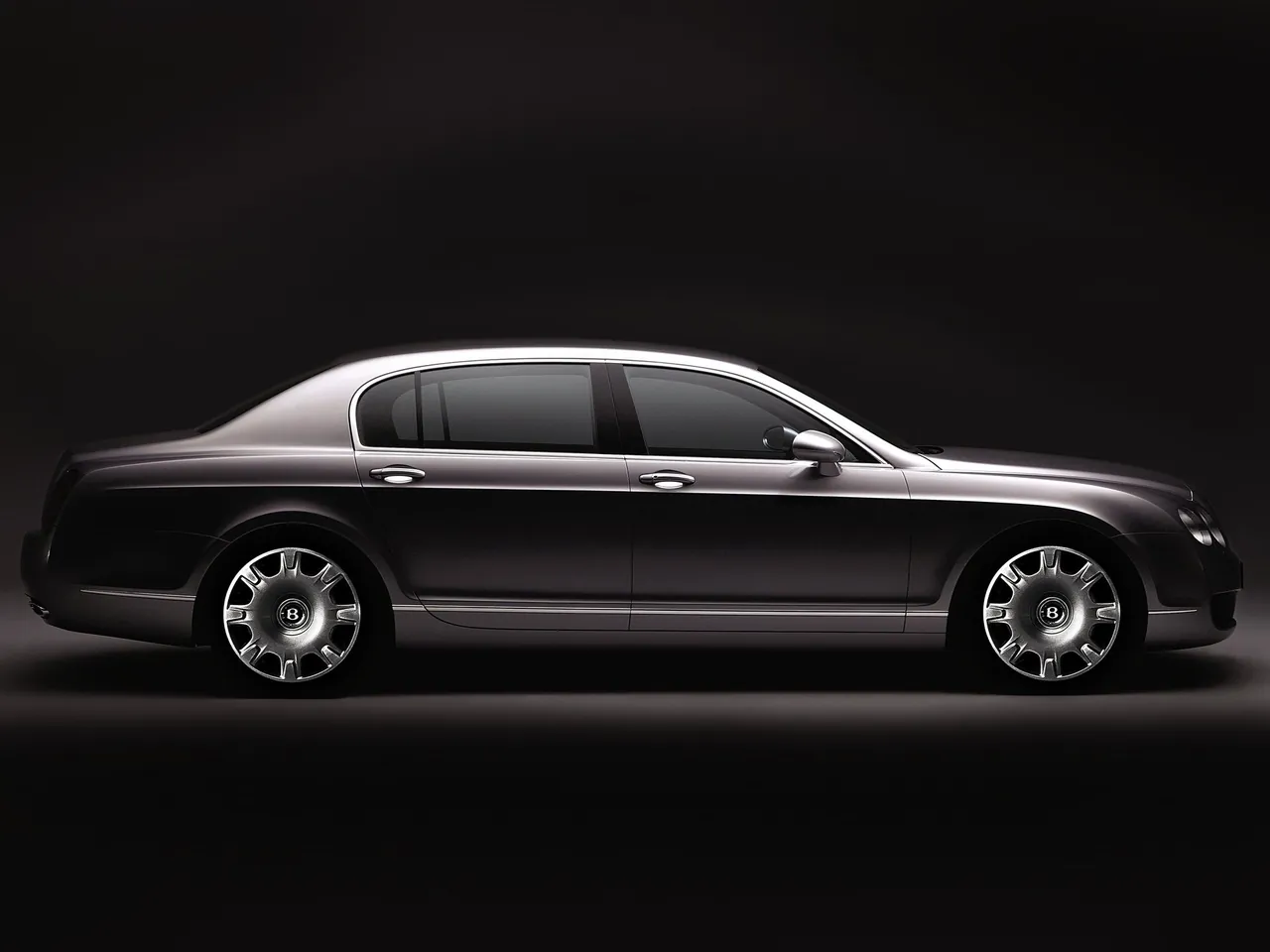 Bentley Continental Flying Spur (2005) – boční profil