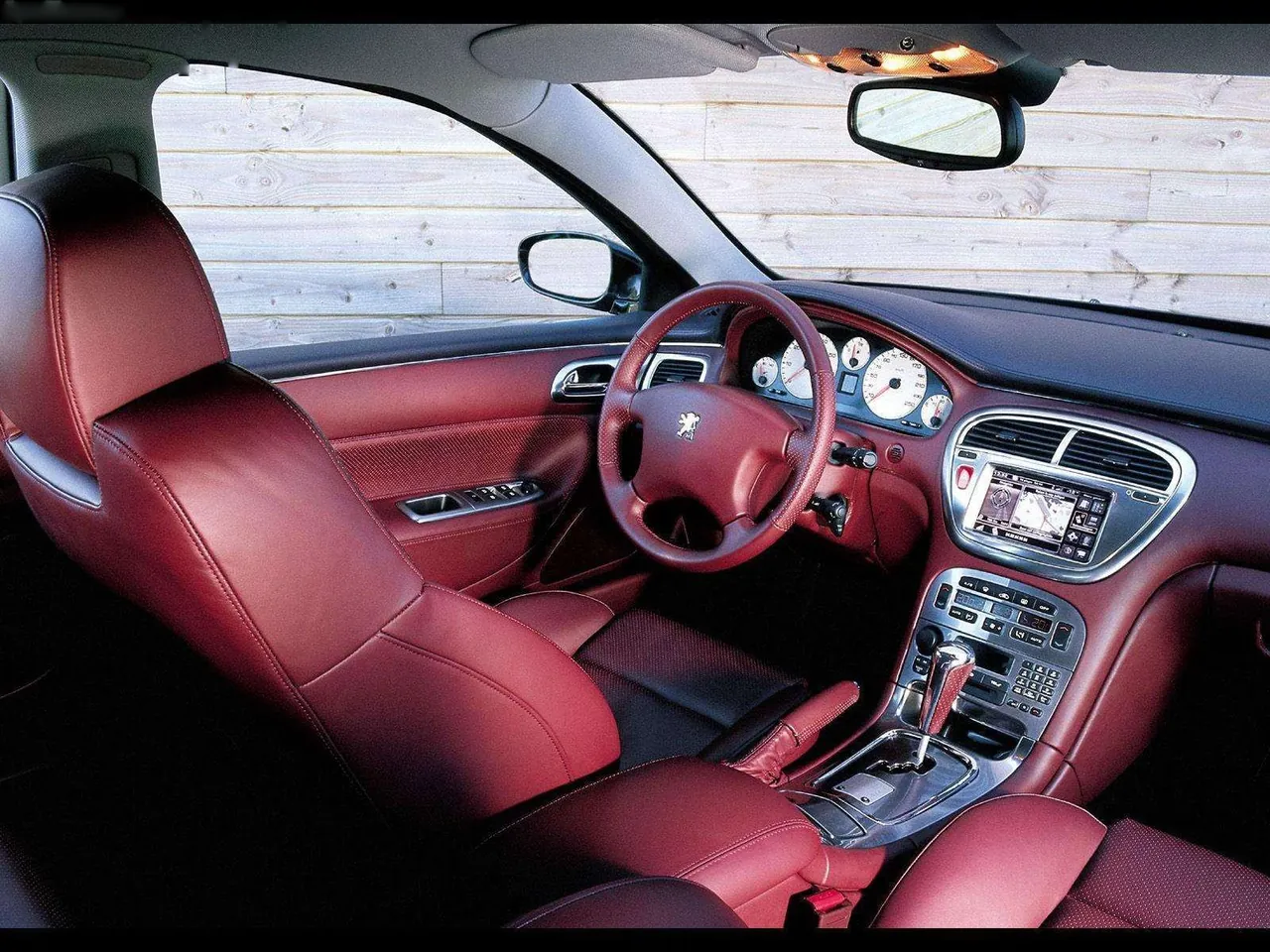 Peugeot 607 Pescarolo Concept (2002) – interiér