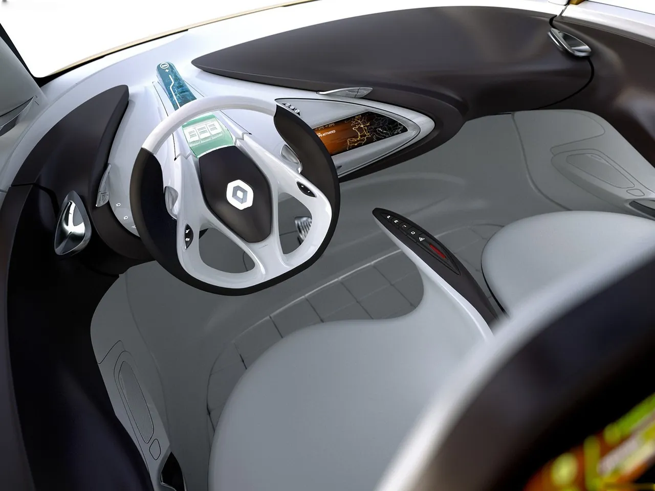 Renault R-Space Concept (2011) – interiér