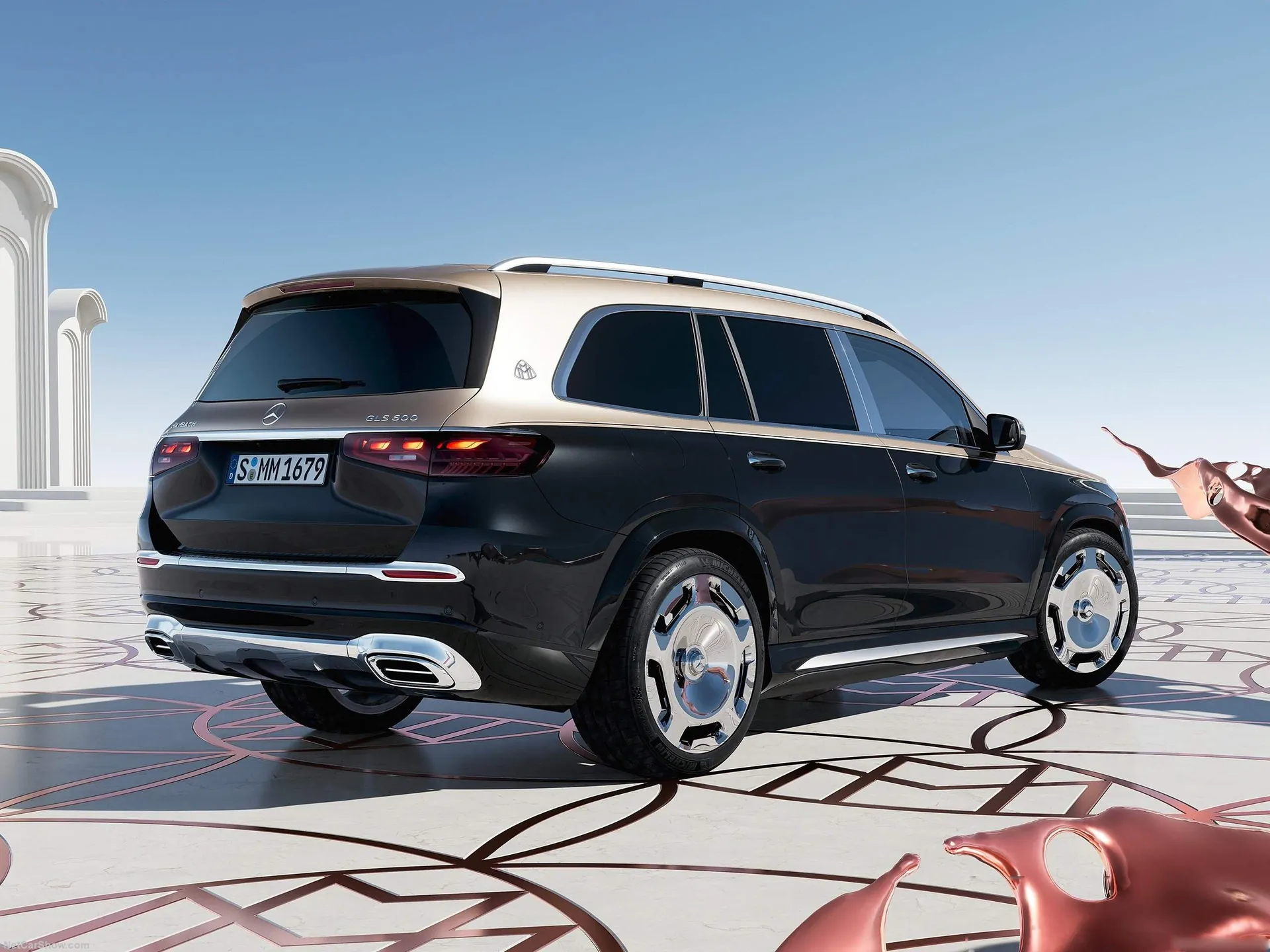 Mercedes-Benz GLS 600 Maybach (2024) - Rear Three-Quarter