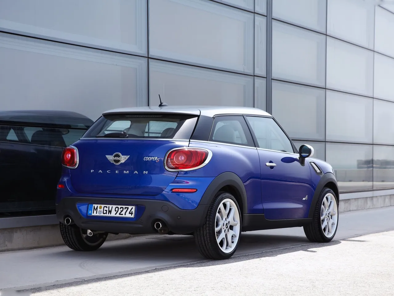 Mini Paceman (2014) – zadní tříčtvrteční pohled