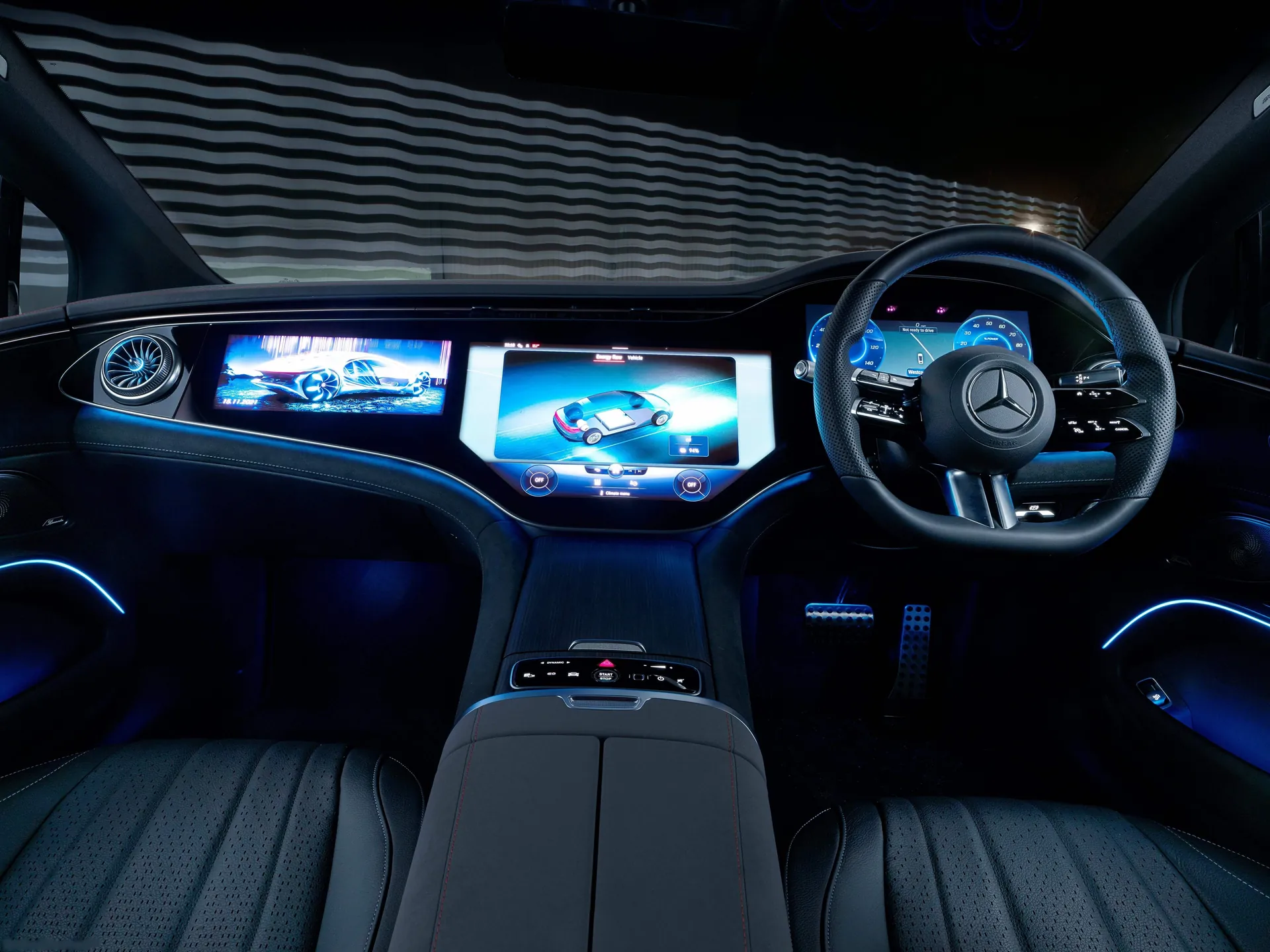 Mercedes-Benz EQS [UK] (2022) - Interior
