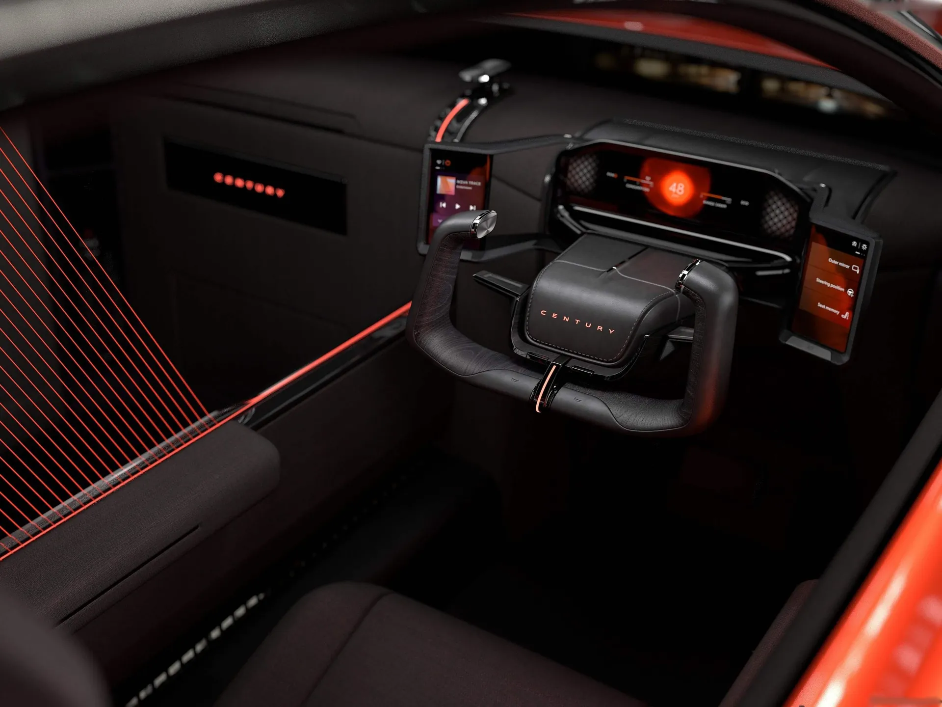 Toyota Century Concept (2025) – interiér