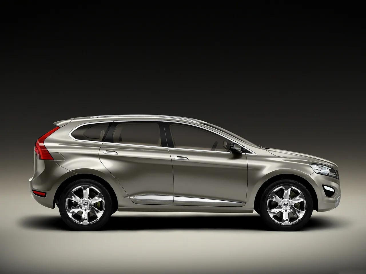 Volvo XC60 Concept (2007) – boční profil