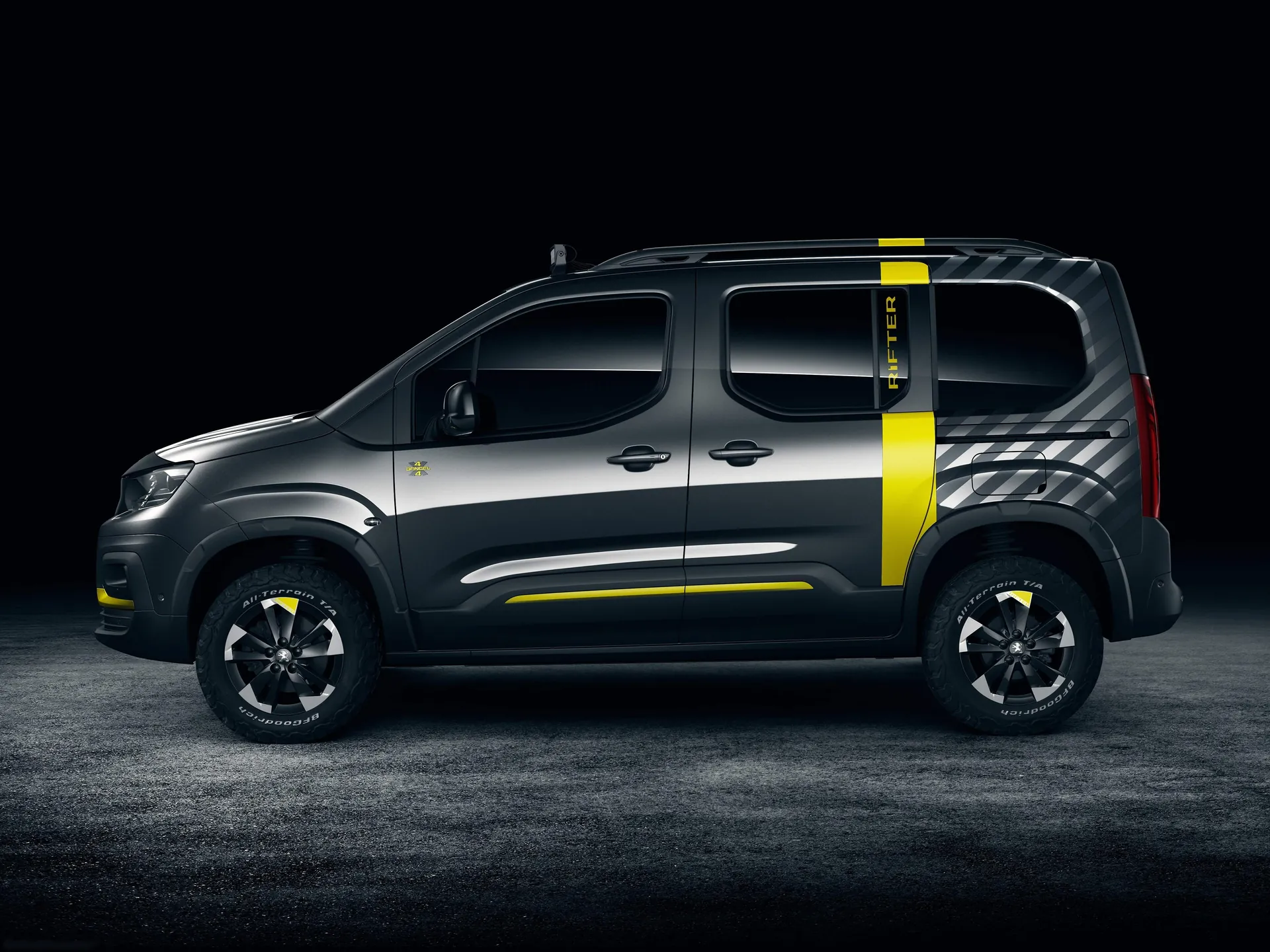 Peugeot Rifter 4x4 Concept (2018) - Side Profile
