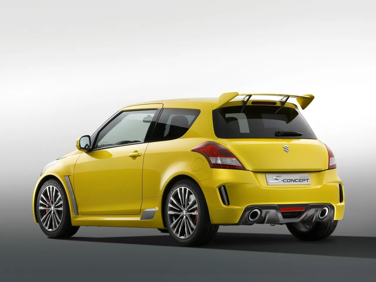 Suzuki Swift S Concept (2011) – zadní tříčtvrteční pohled
