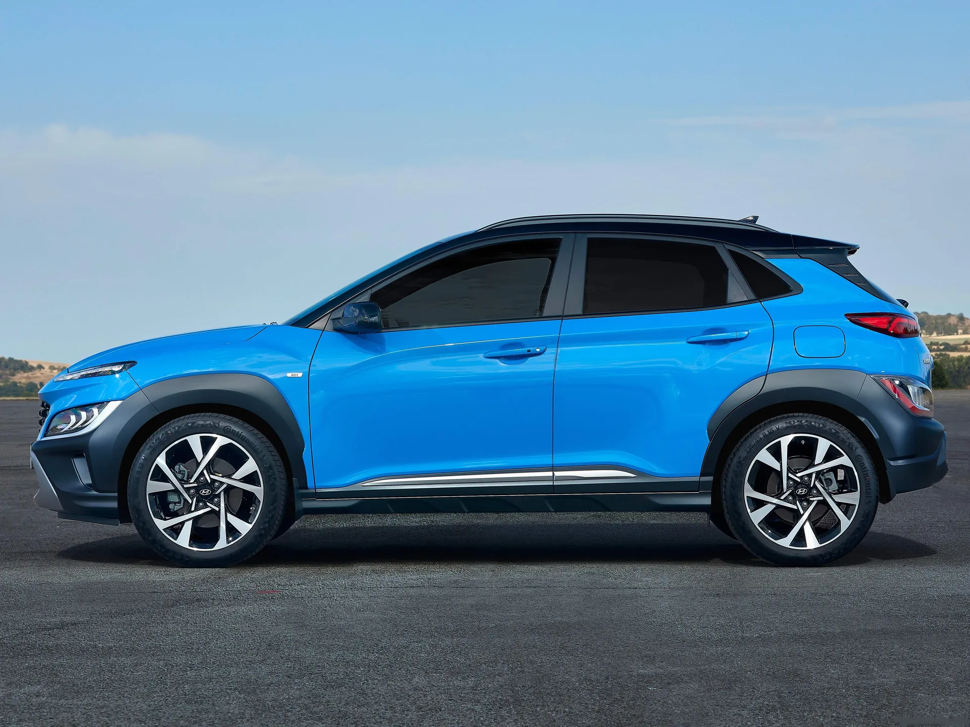 Hyundai Kona (2021) – boční profil
