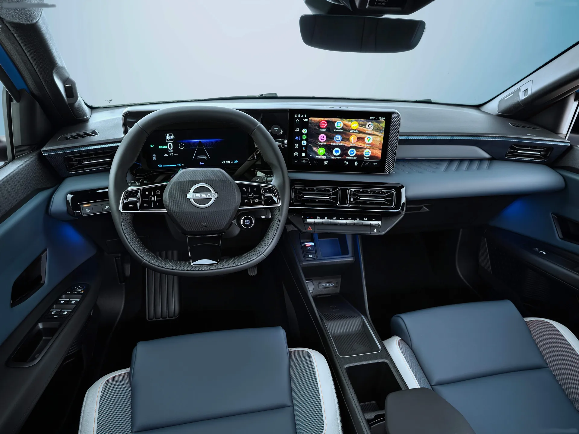 Nissan Micra EV (2026) – interiér