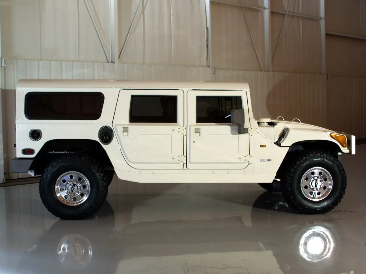 Hummer H1 Alpha Concept (2001) – boční profil