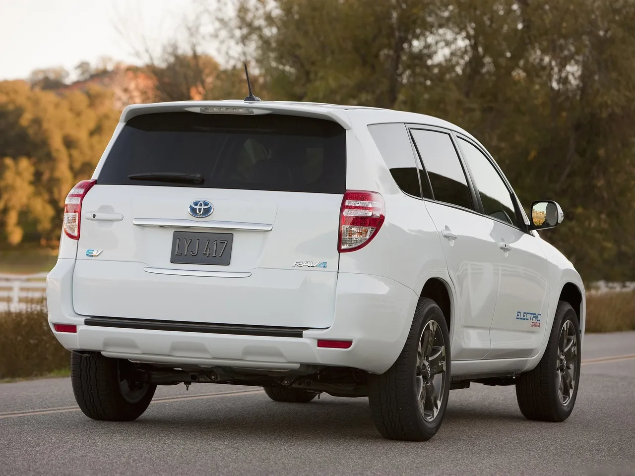Toyota RAV4 EV Concept (2010) - Rear Three-Quarter