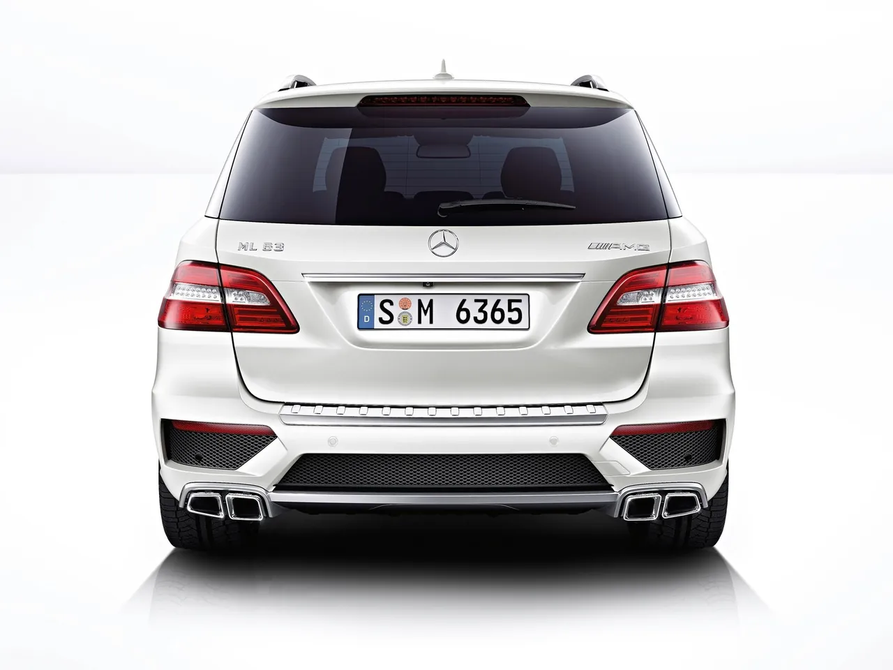 Mercedes-Benz ML63 AMG (2012) - Rear