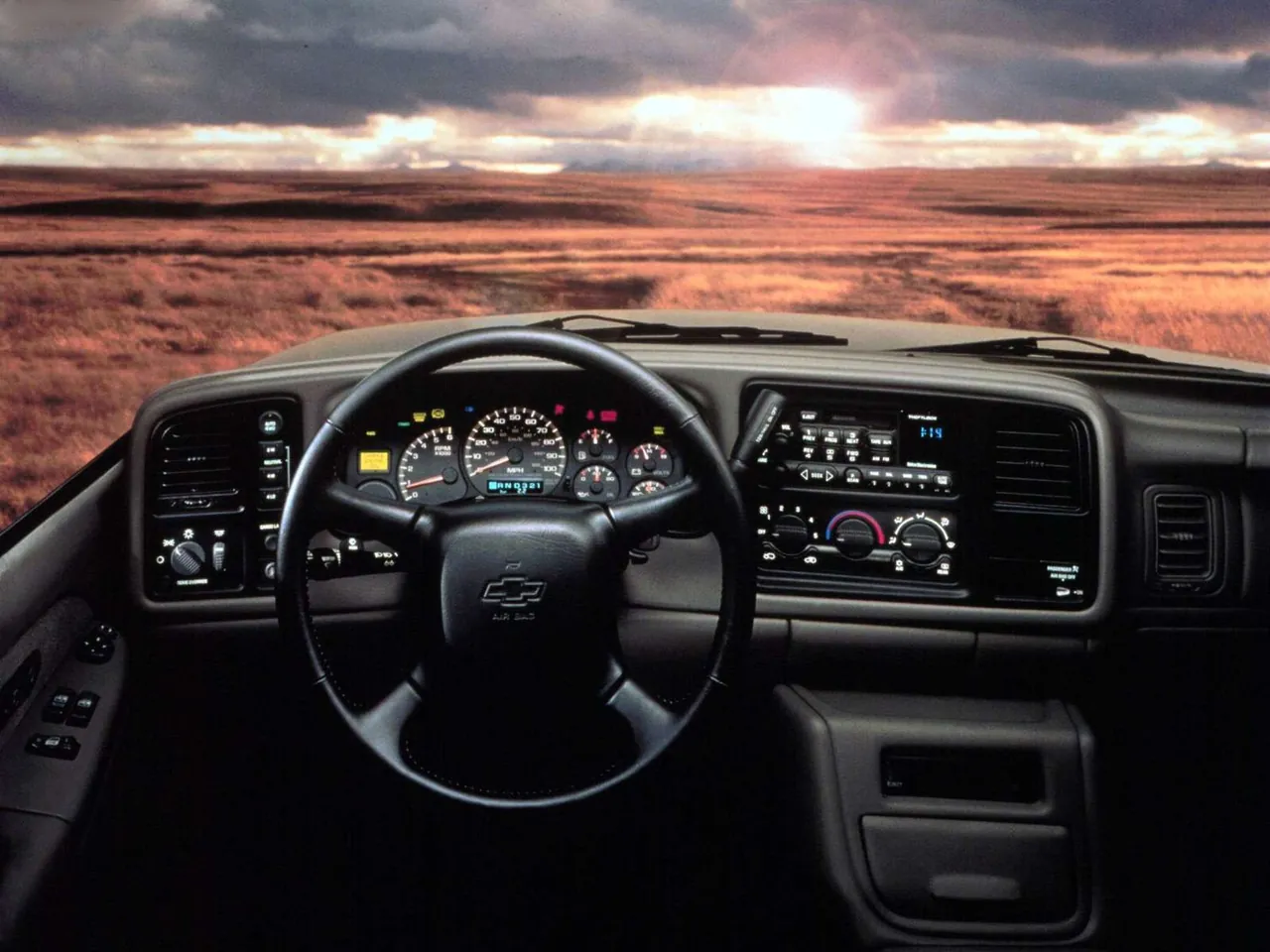 Chevrolet Silverado (1999) – interiér