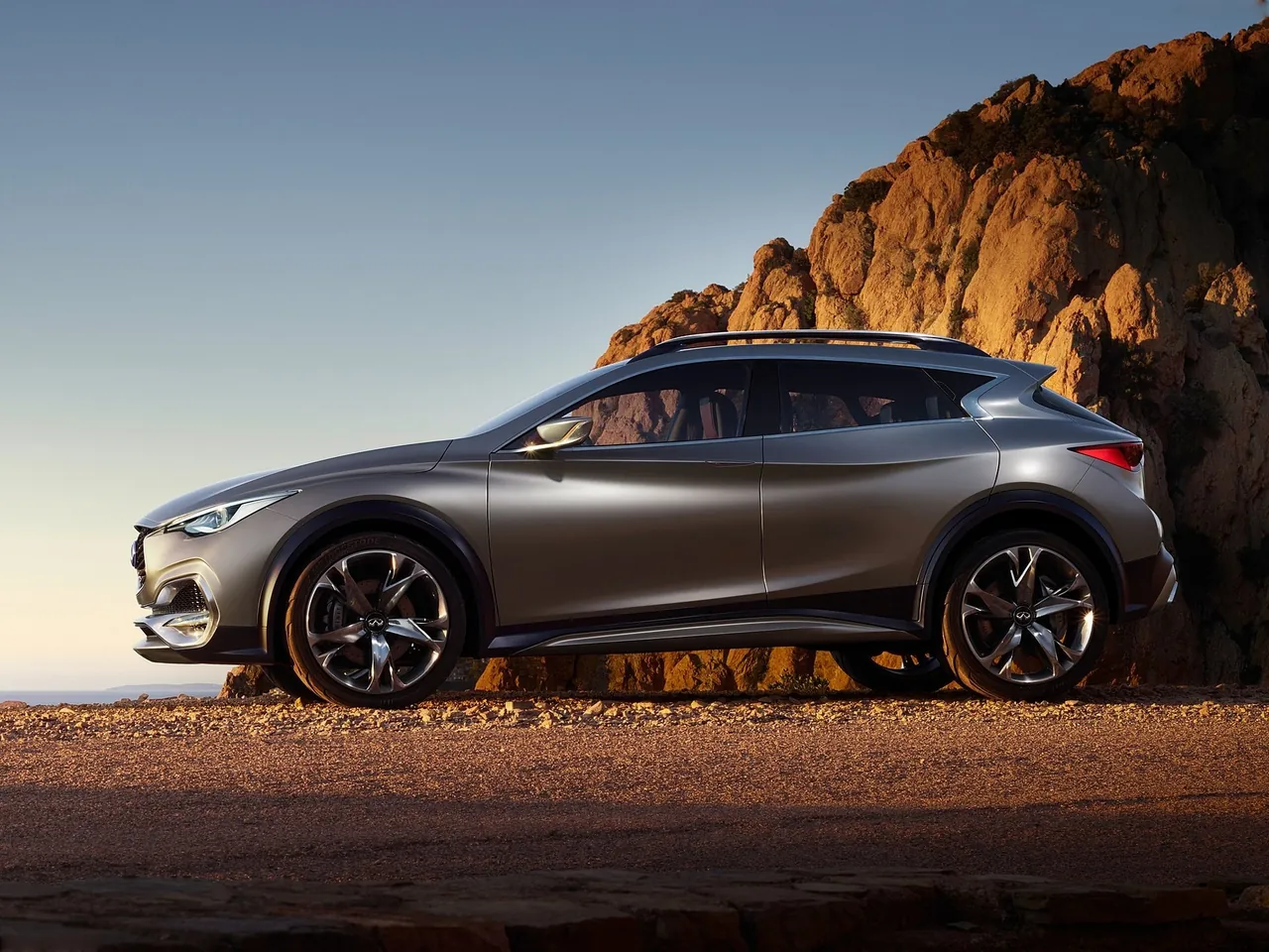 Infiniti QX30 Concept (2015) – boční profil